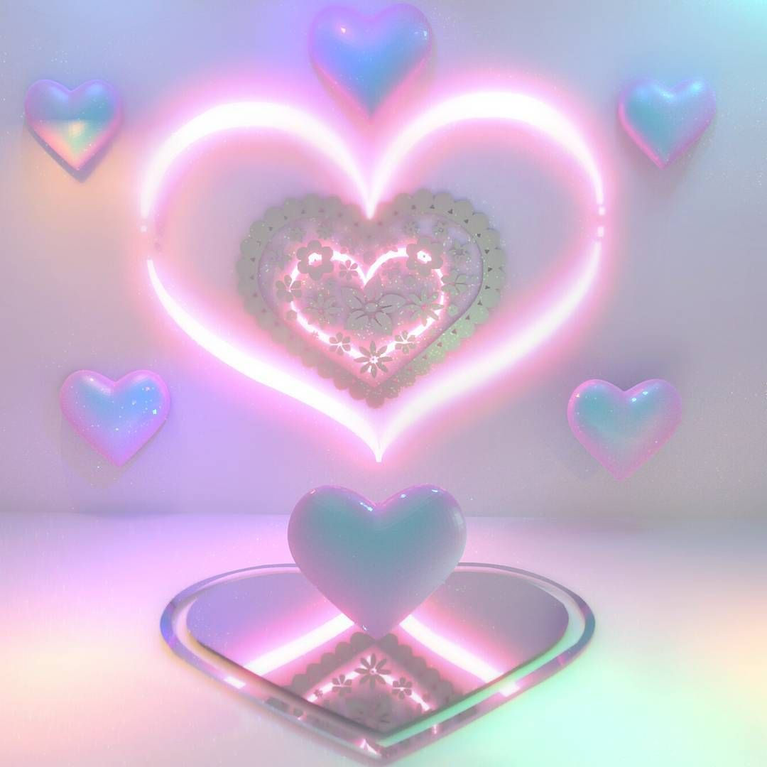 Wallpaper #tGeU55IBSpphPi3-kjik236 Theres 2 Much Love in My Heart Pink Aesthetic Ethereal Art