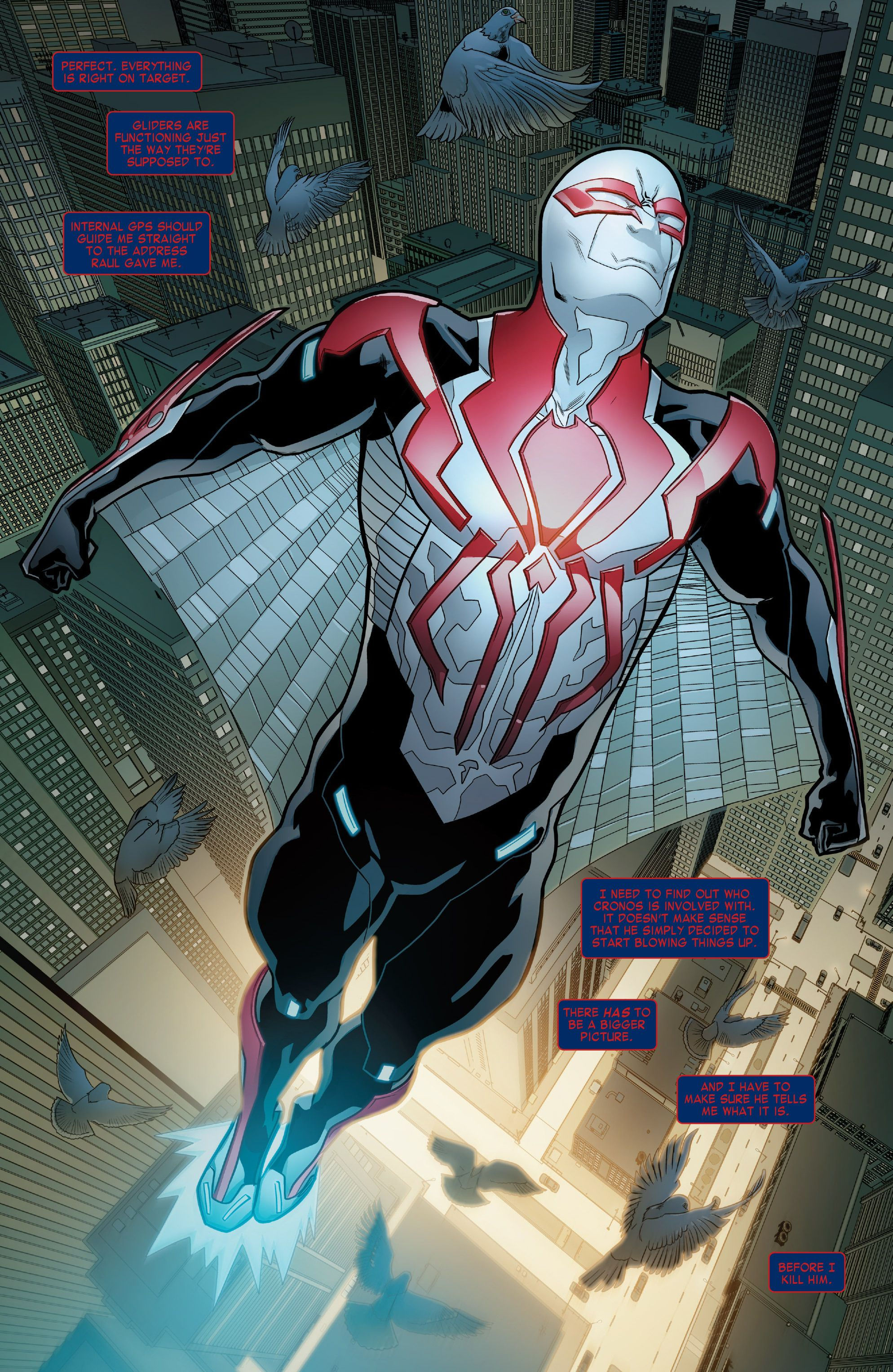 Wallpaper #pnRNxY4B_8f4nGFaHXA152 Spider Man 2099 Vol 3 2 Art by William Sliney Frank Darmata