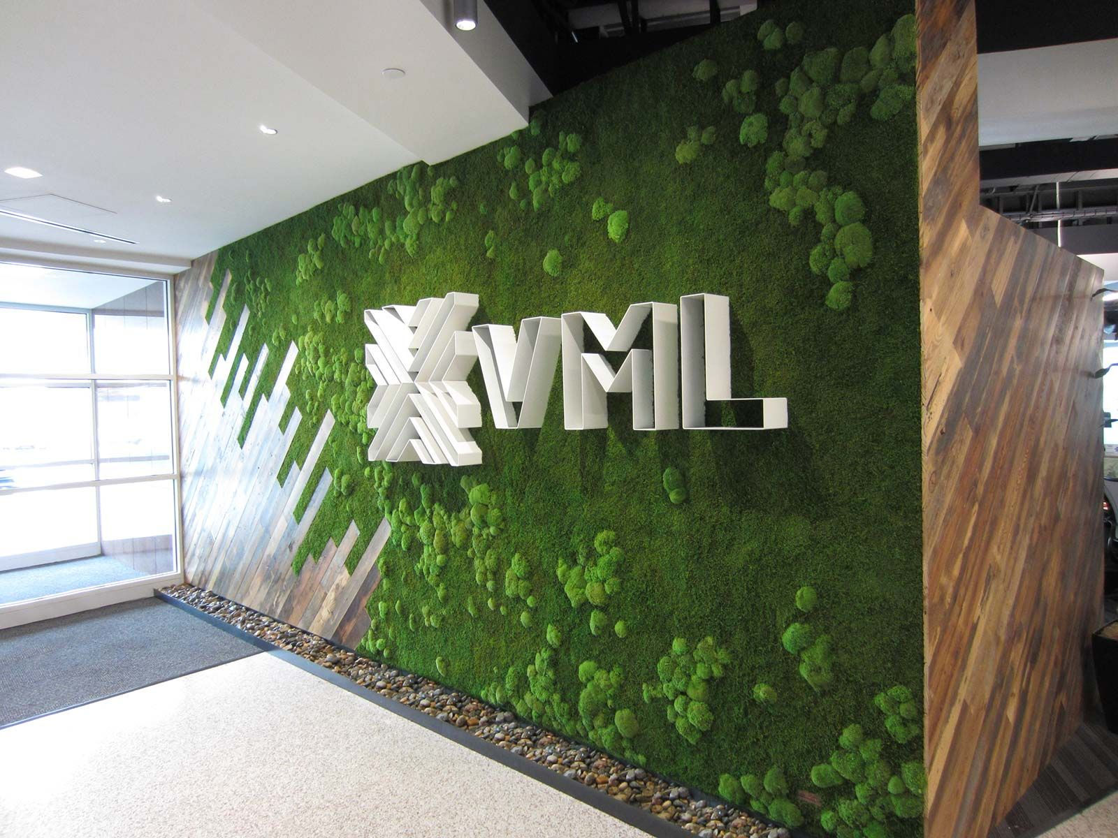 Wallpaper #vWhnF5MBSpphPi3-Og4v288 Wall Preserved Moss Installation at Vml Lobby Reception Lobby Reception