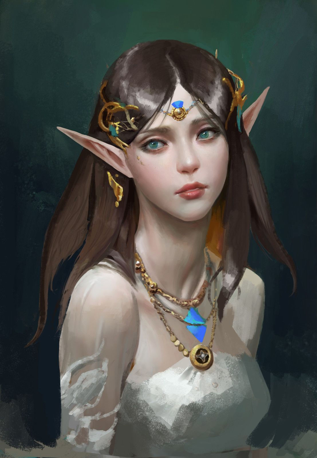Wallpaper #FljiM5MBzN9vxX34CjrH21 The Song of the Wood Elves Anima 08 on Artstation at Httpswww