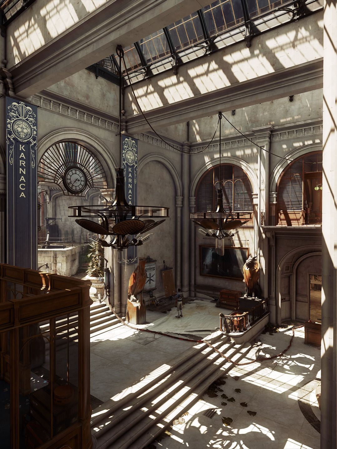 Wallpaper #FWcrDpMBSpphPi3-Remc181 Midhras Shoots Games Steampunk City Steampunk Aesthetic Environment