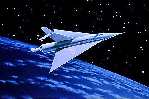 Wallpaper #2LgT3ZIBJvJKYCmEjv7f265 1955 Man in Space Spaceship Art Space Art Retro Futurism