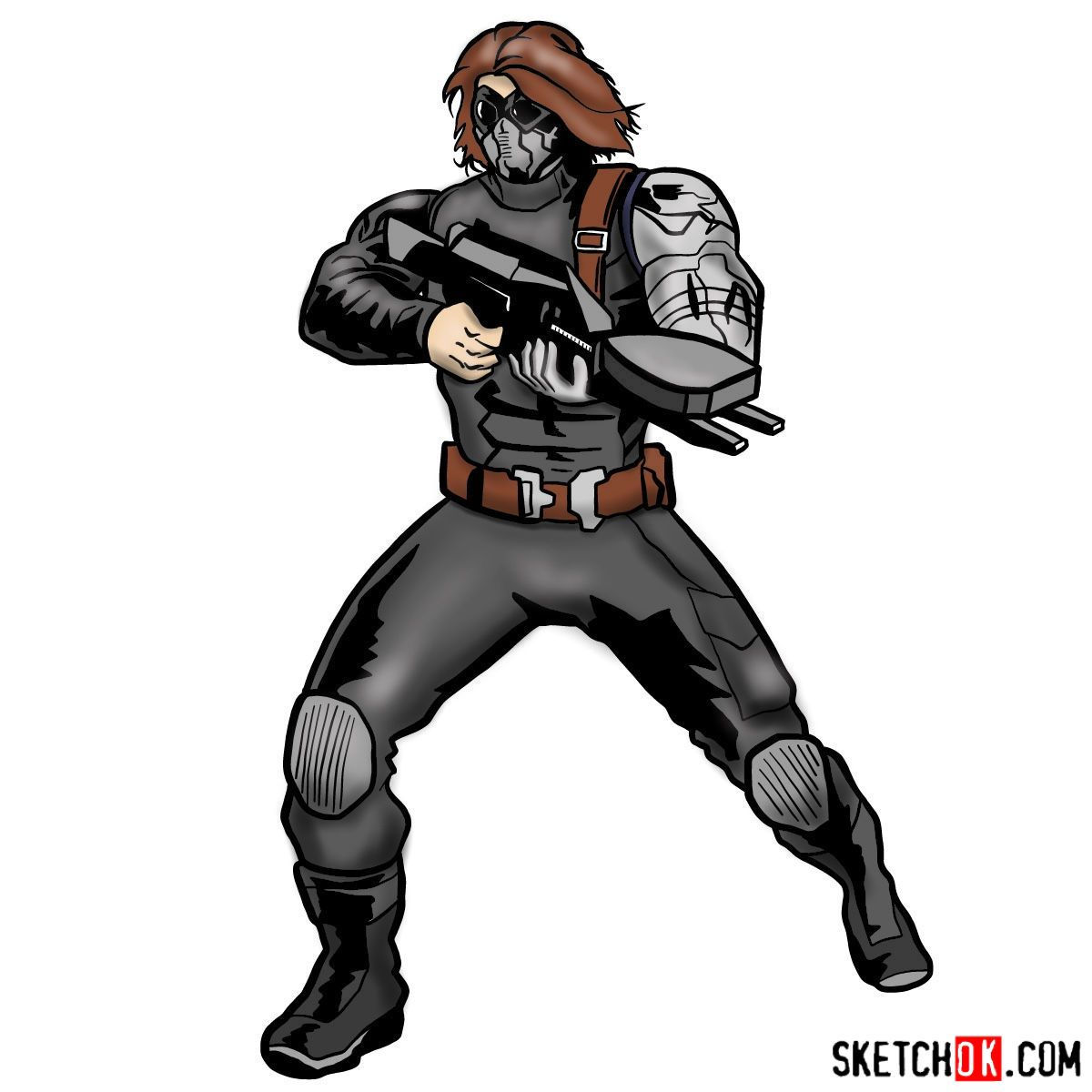 Wallpaper #5xWBtI4BmMigT4UnulKv18 Winter Soldier Cartoon Images
