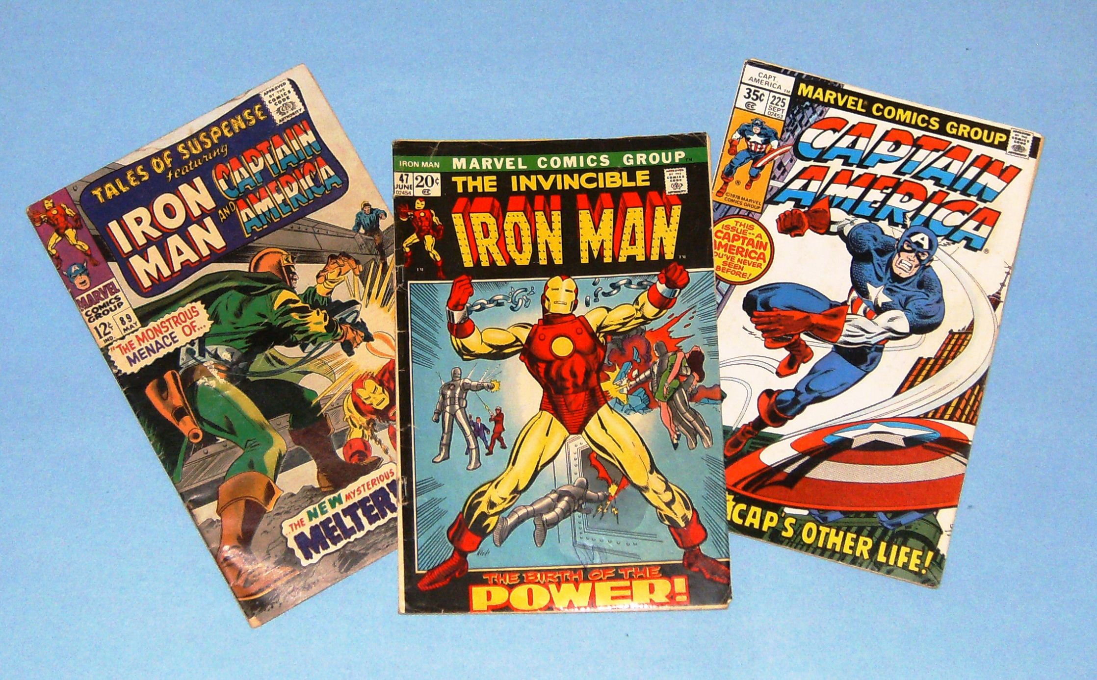 Wallpaper #nmf8B5MBSpphPi3-LMhQ58 Various Iron Man and Captain America Comic Books Tales of Suspense 89
