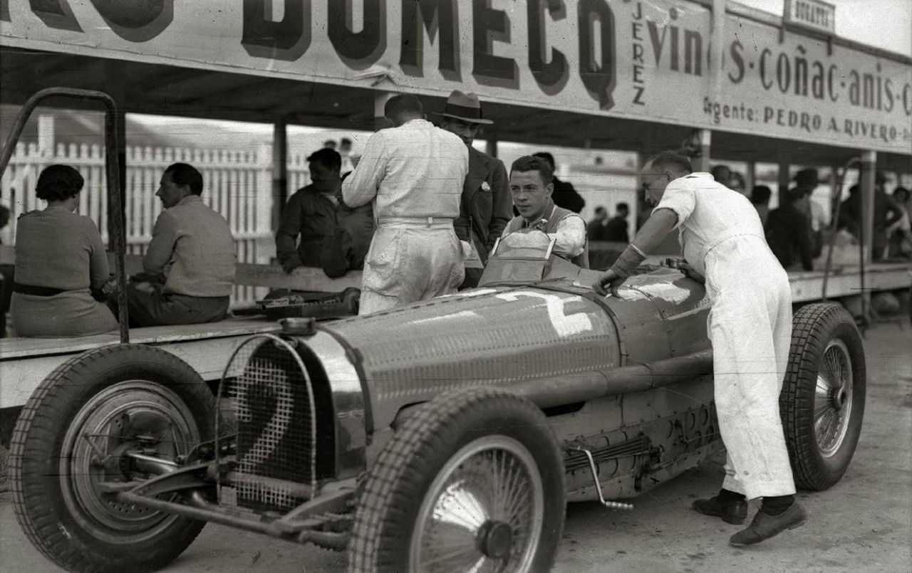 Wallpaper #gP9paZMB3lSXT3zU9OUB70 1935 Bugatti 59 Bugatti Sport En France Brescia Paddock Car