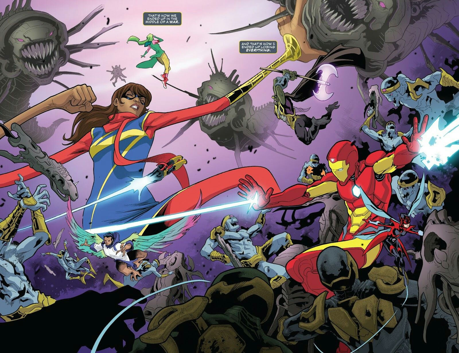Wallpaper #dfbc2 Marvels Avengers Characters Ms Marvel Kamala Khan Bruce Banner
