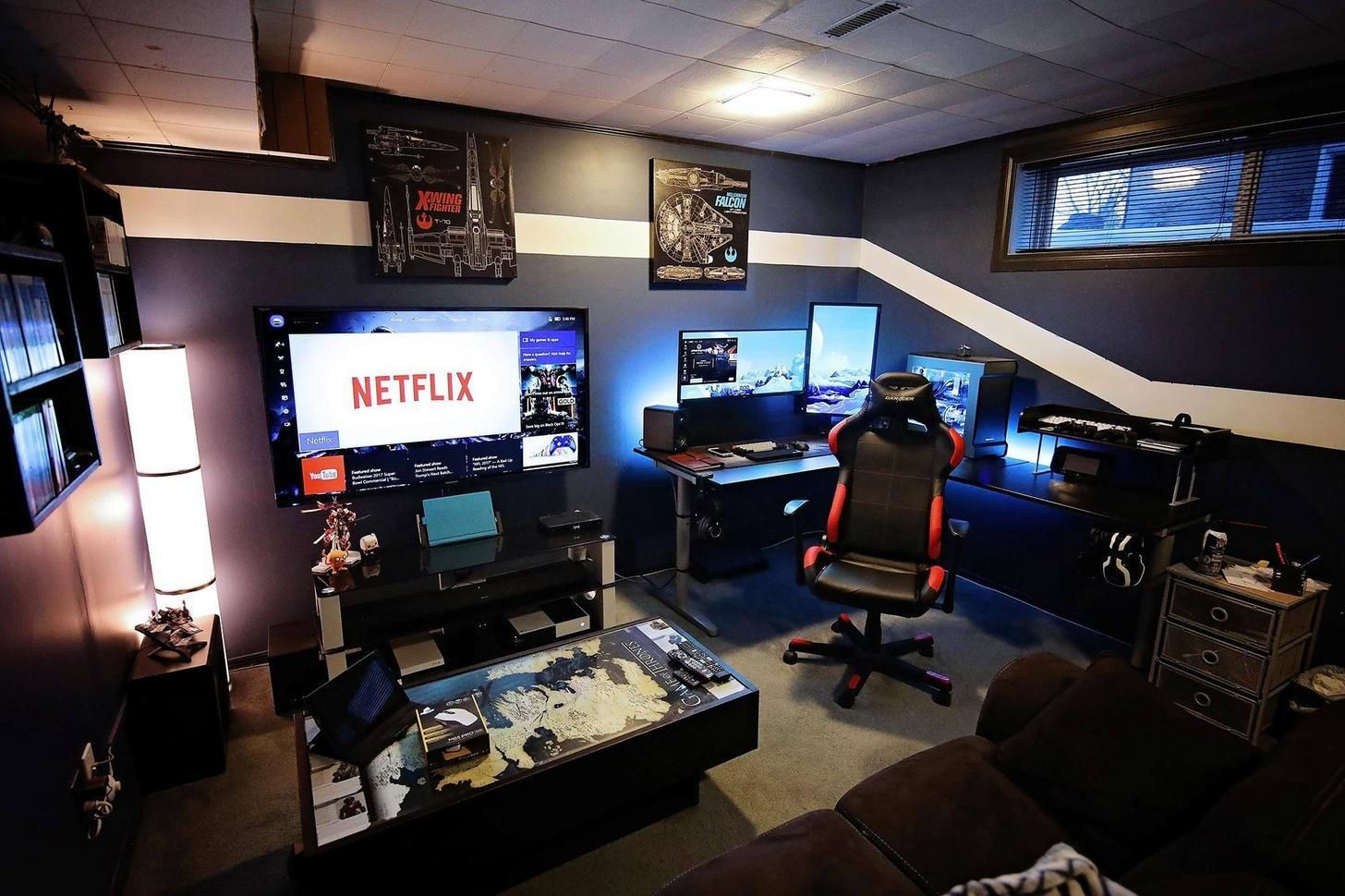 Wallpaper #Lh07LJMBlOZrFDOkAMrZ186 Nice Battlestation Diseno De Dormitorio Para Hombres Dormitorio De