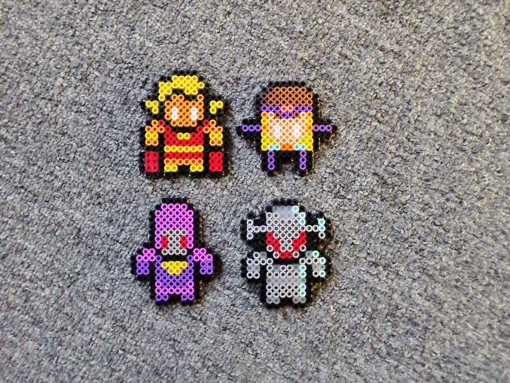 Wallpaper #Q2eWBZMBSpphPi3-0b0m273 Adam Warlock Modok Sentinel Ultron Perler Beads Perler Beads