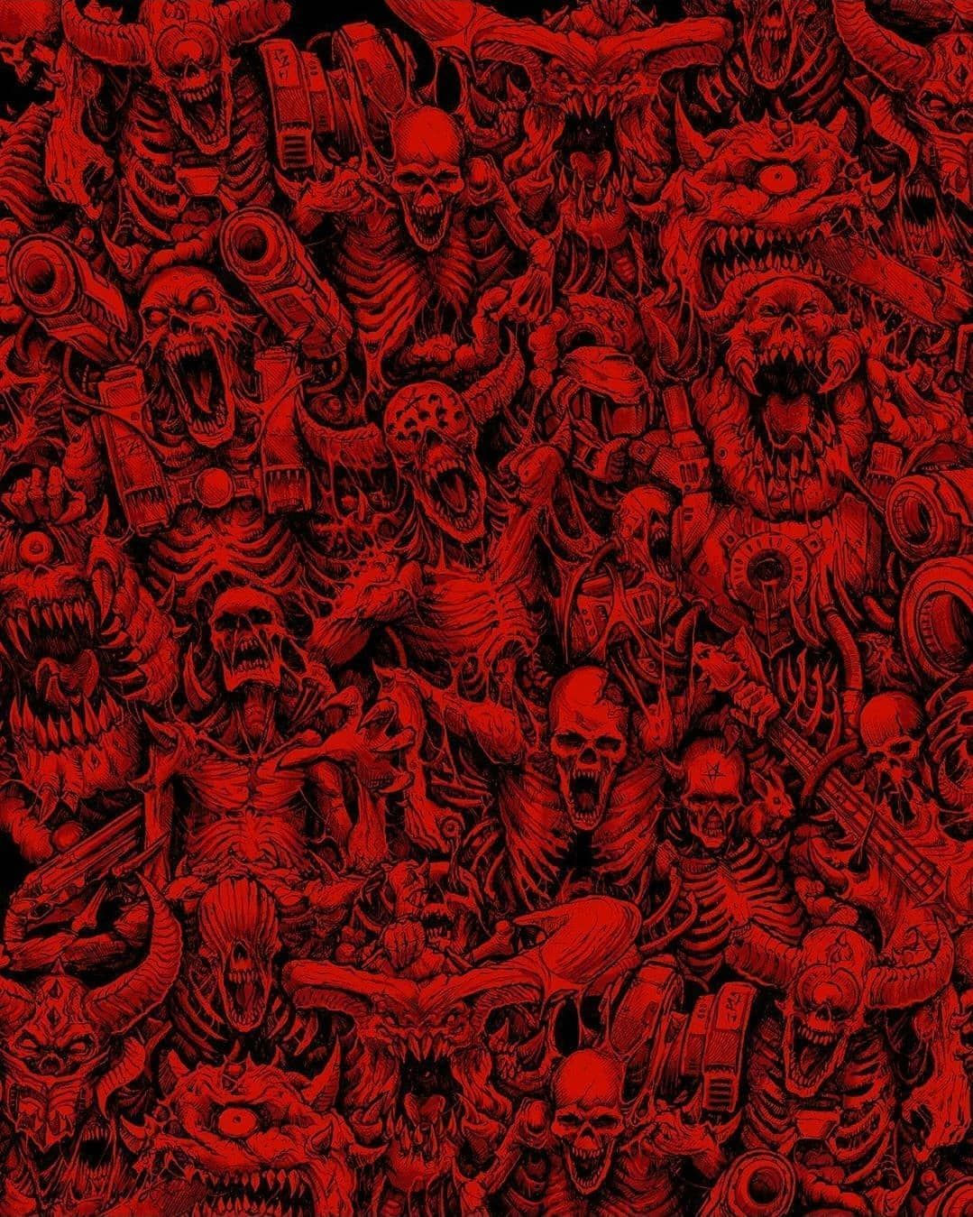 Wallpaper #qGcACpMBSpphPi3-2dI6241 Doom Fan Art Arte De Miedo Arte De Videojuegos Arte De Historietas