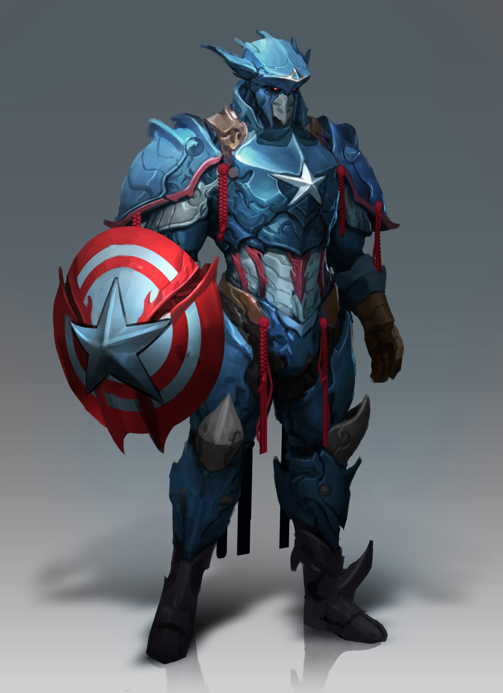 Wallpaper #57jf25IBJvJKYCmE1fhf45 Captain America by Reza Ilyasa on Deviantart Super Heroi Capitao