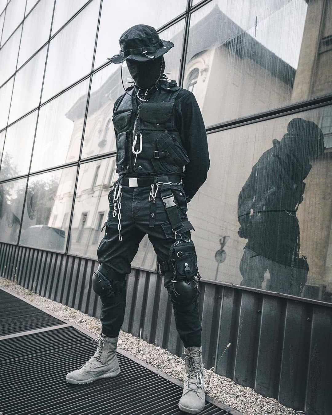 Wallpaper #KIf7MZMBPAdmKxa23WMY108 Ninja Fashion Cargo Cyberpunk Clothes Techno Clothes Tech Wear Fashion