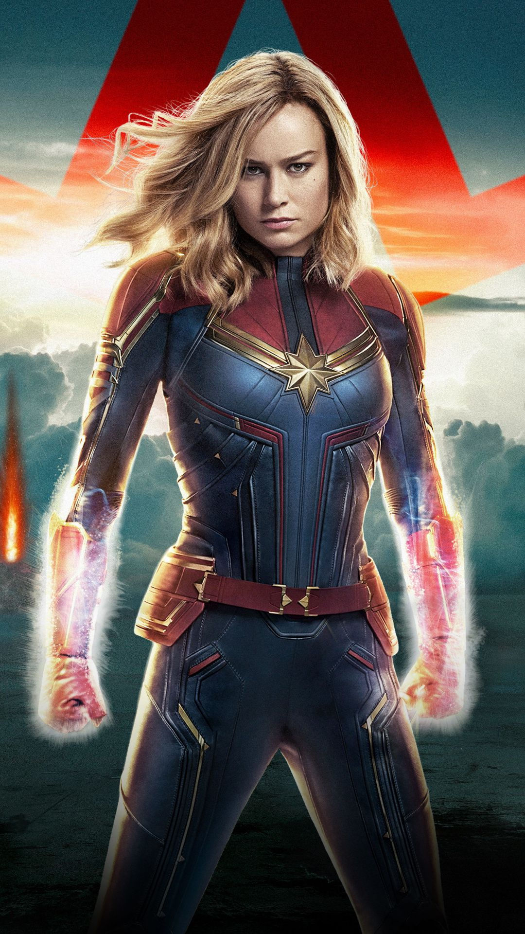 Wallpaper #wDGzNZMB5zzyi_yYSVdM364 Captain Marvel 2019 Movie Confident Wallpaper Captain Marvel