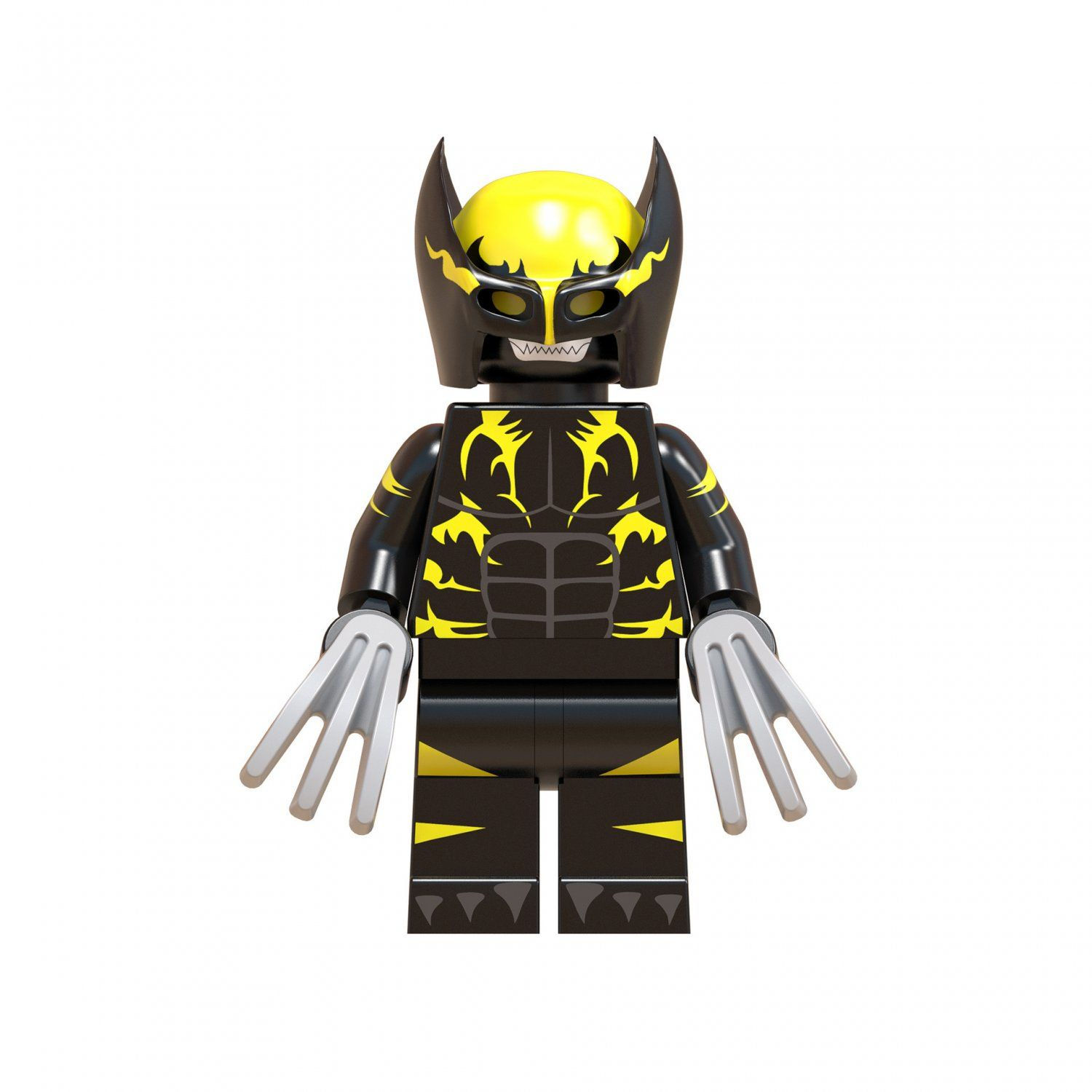 Wallpaper #omimIpMBSpphPi3-GjMQ476 Venom Wolverine Minifigures Compatible Lego Marvel Superhero Set