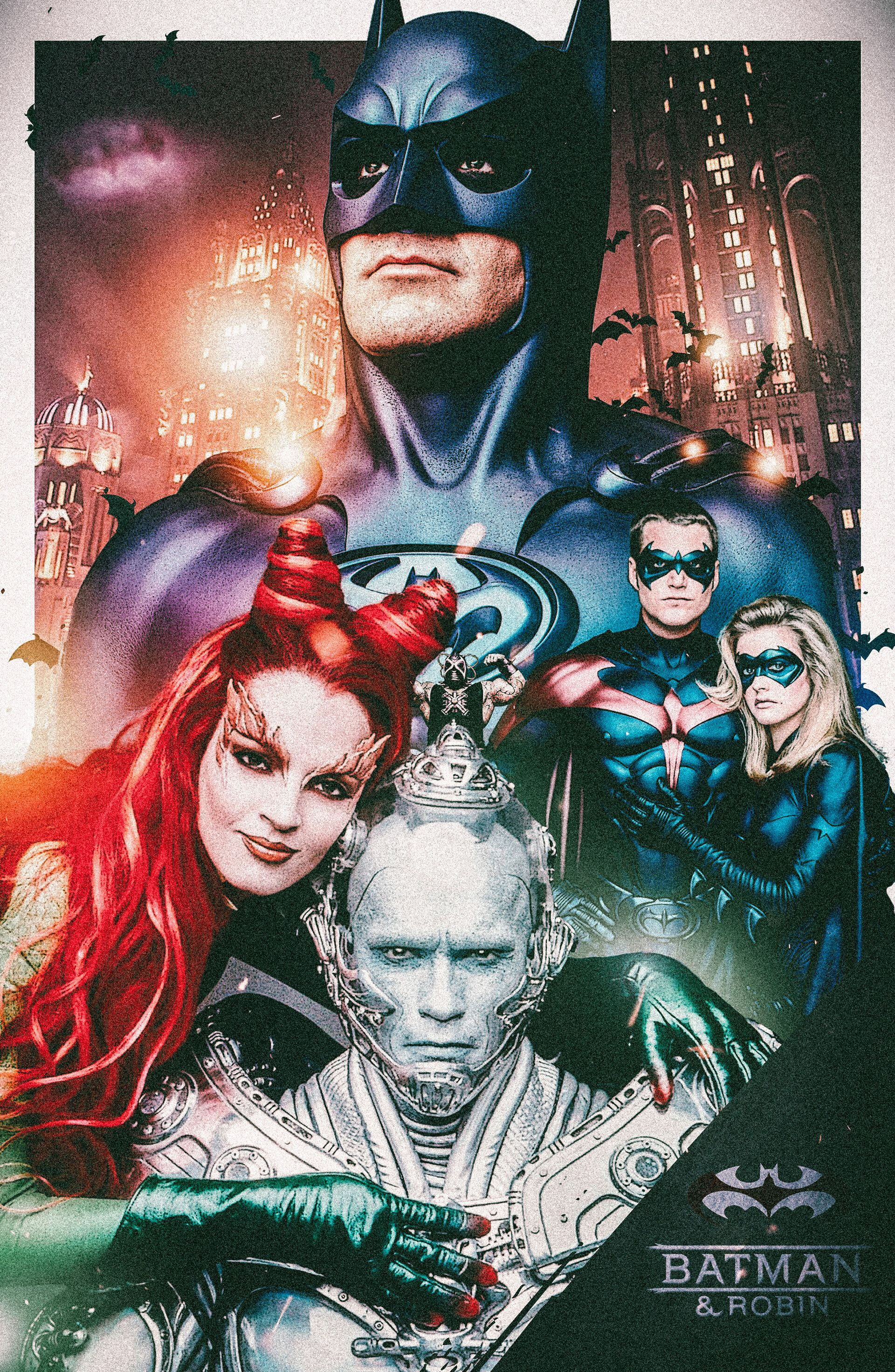 Wallpaper #t8YJM5MBVgN6TXj61XeE215 Batman and Robin Alternate Movie Poster by the Movie Poster Guy Neemz