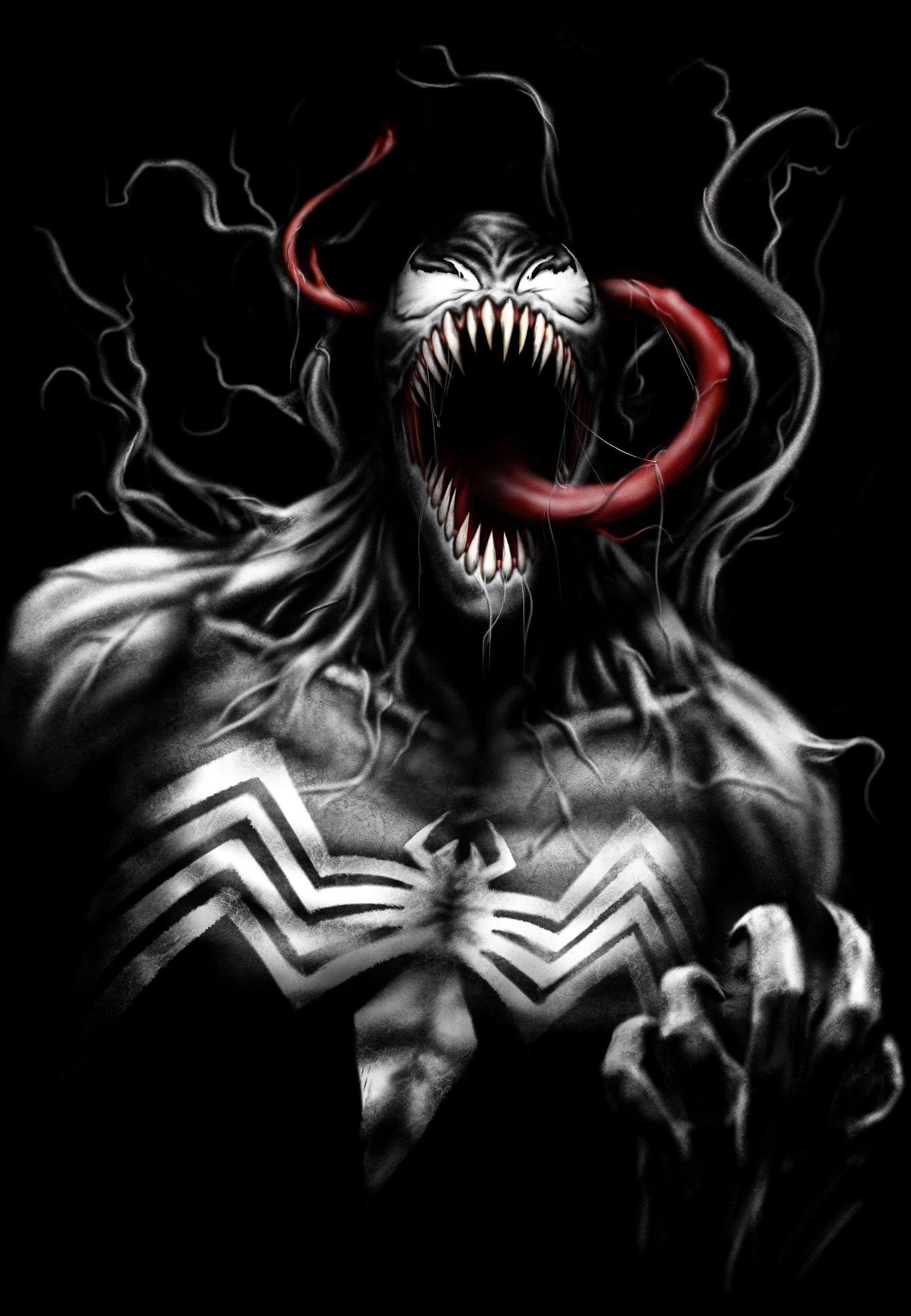 Wallpaper #faegMpMBlSzal8H1W9v924 Venom by Emmanuel Andrade Venom Comics Venom Art Venom