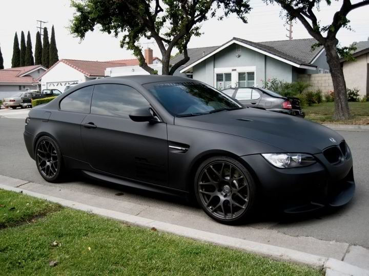 Wallpaper #ac77e Amazing Contrast Matte Black Wheels on White BMW 3 Series Caridcom