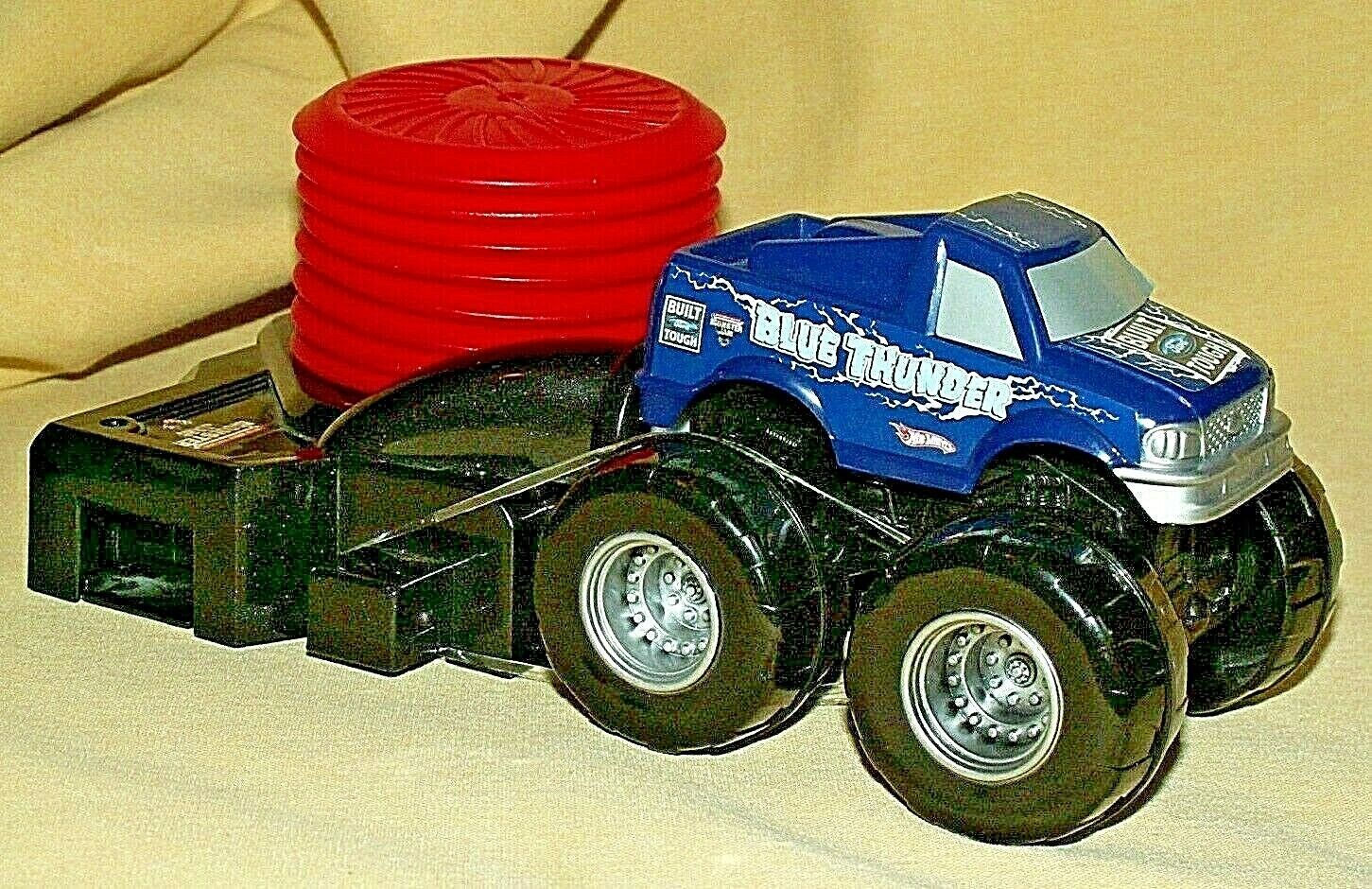 Wallpaper #TmchBJMBSpphPi3-e7at399 Ford Blue Thunder Hot Wheels Monster Truck Jam Slammers N7819 2008 Red