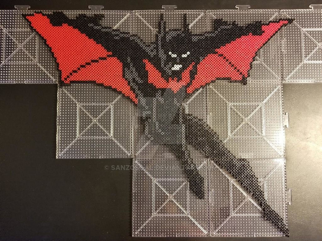 Wallpaper #3xmuLY8BtGB6xQ78EZKV18 Batman Beed Perler Art by Sanzosgal Inspired by Pxlflx Pixel Art Www