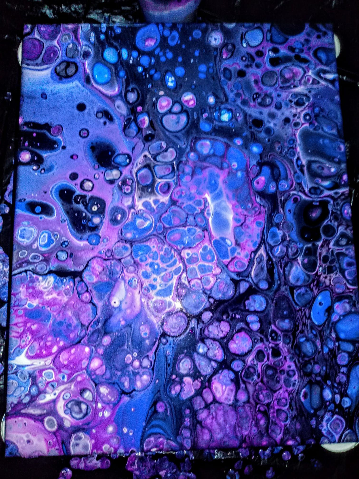 Wallpaper #c7jfPpIBJvJKYCmEmM2S16 This One Goes into the Void Beautiful Cell Pattern on This Acrylic