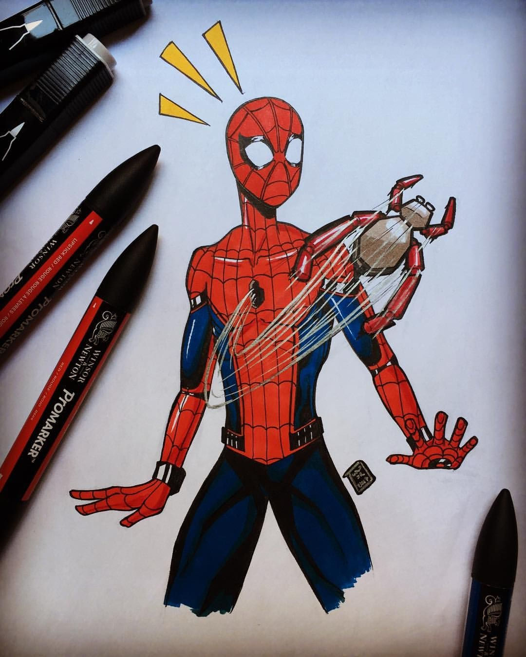 Wallpaper #QRobUZMB1yWOL4qgaoH_286 Drawing Cartoon 2 Spider Man Loria Devore