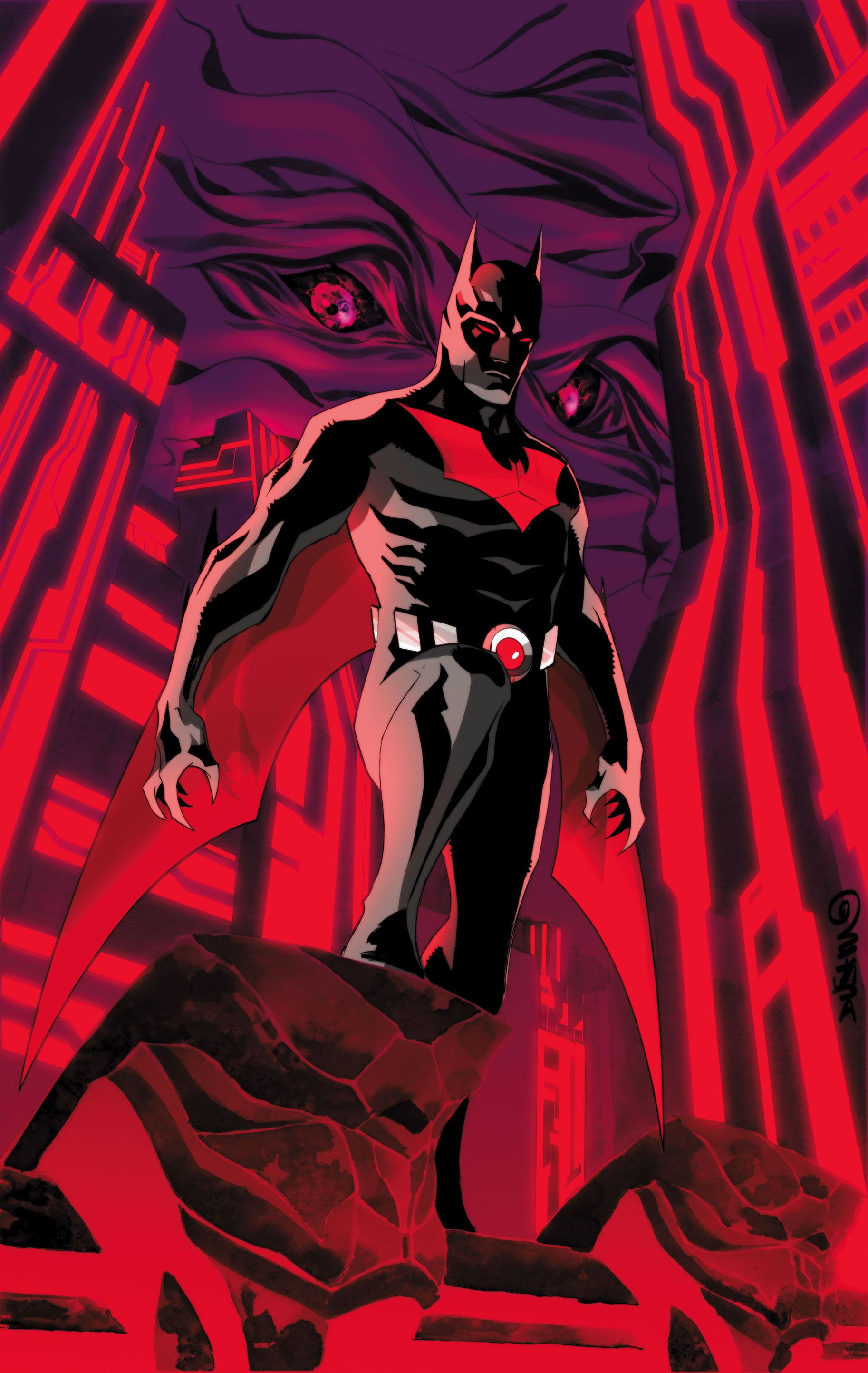 Wallpaper #hf94aZMB3lSXT3zUueUz141 Batman Beyond 1 by Dustin Nguyen Marvel 2099 Marvel DC Batman Beyond