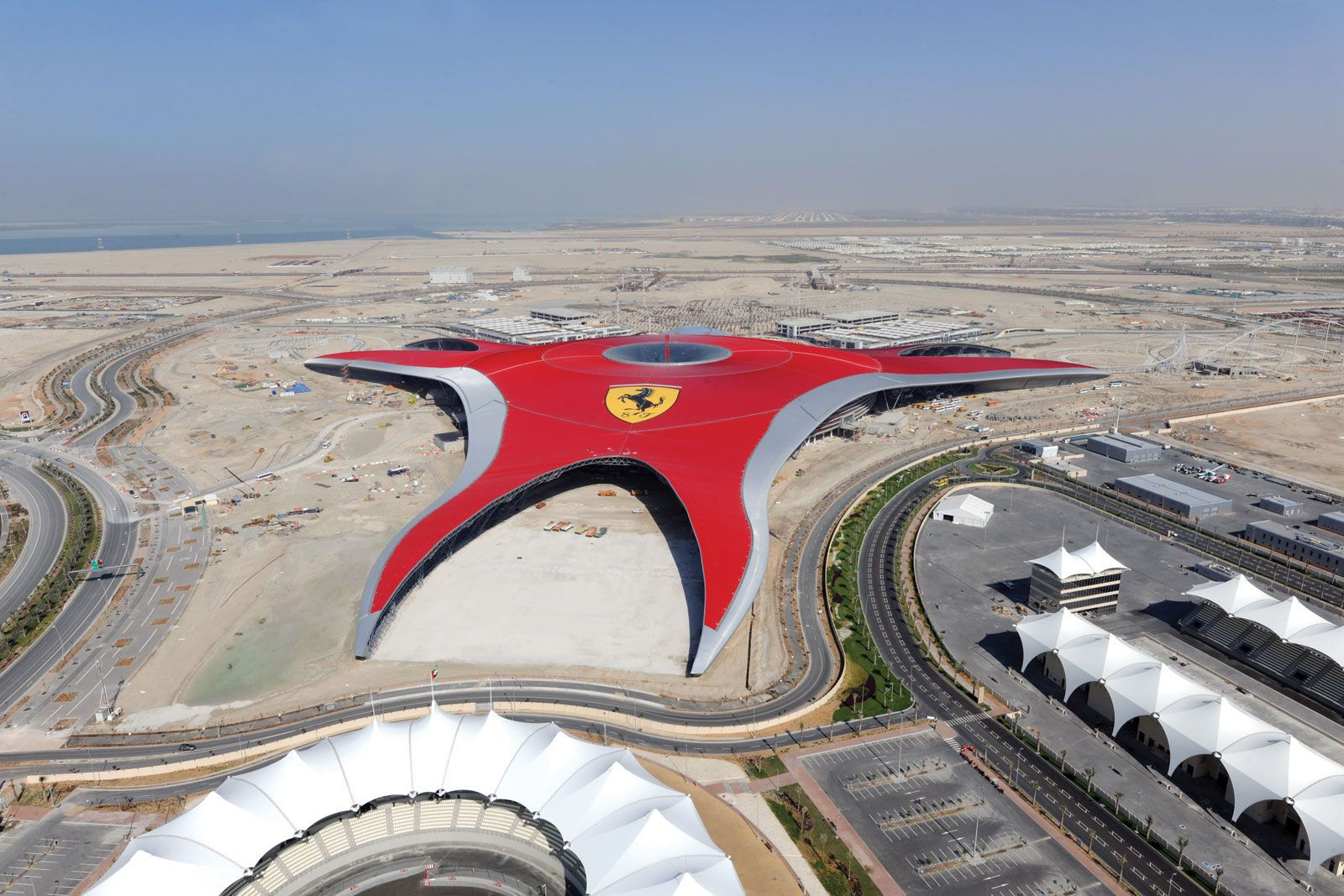 Wallpaper #2X3W844Bnwiau_P6OQ2z52 Ferrari World Abu Dhabi See Rustic Railing Httpawoodrailingcom