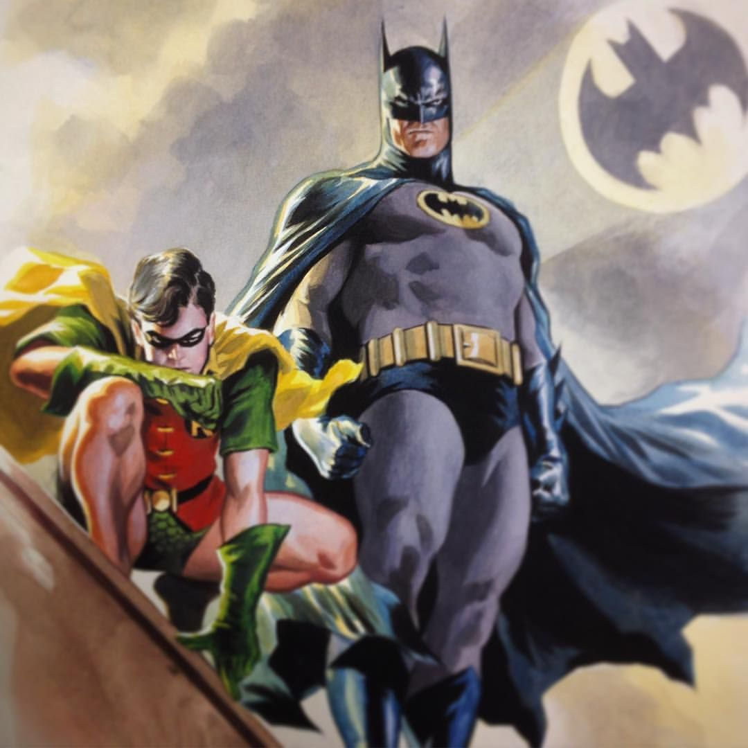 Wallpaper #7n1K8I4Bnwiau_P63QVE2 Batman and Robin by Felipe Massafera Batman and Robin Cartoon Robin