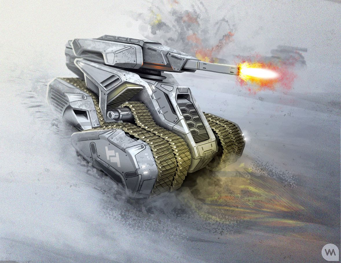 Wallpaper #PBeUPpMBPLD5_VEN9eCD209 Concept Tanks Concept Tank by Vadim Motov Weird Tanks Cyberpunk