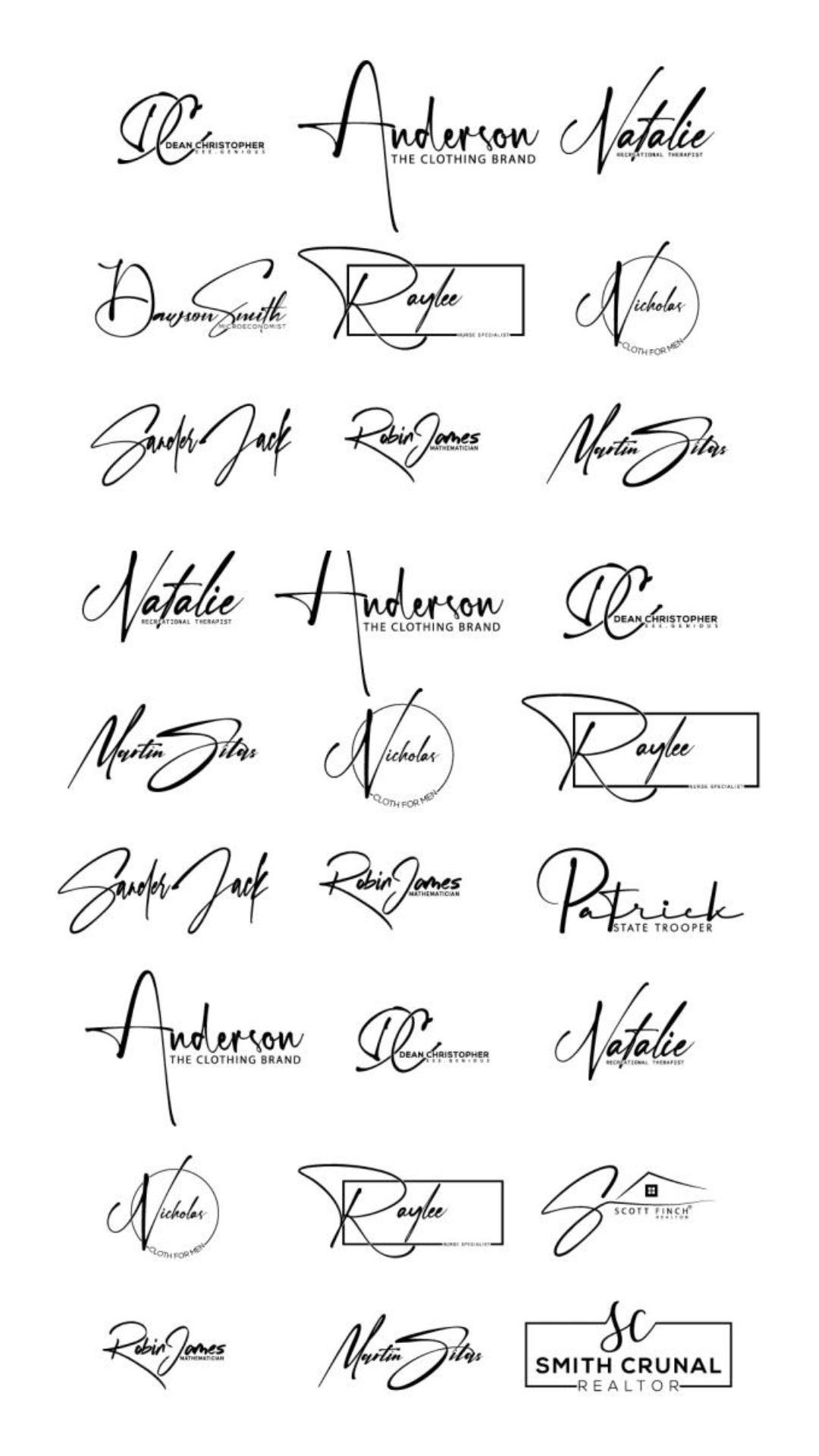 Wallpaper #hGcuDZMBSpphPi3-SeOZ27 Tuhin8 I Will Design Handwritten Signature Scripted Cursive Logo