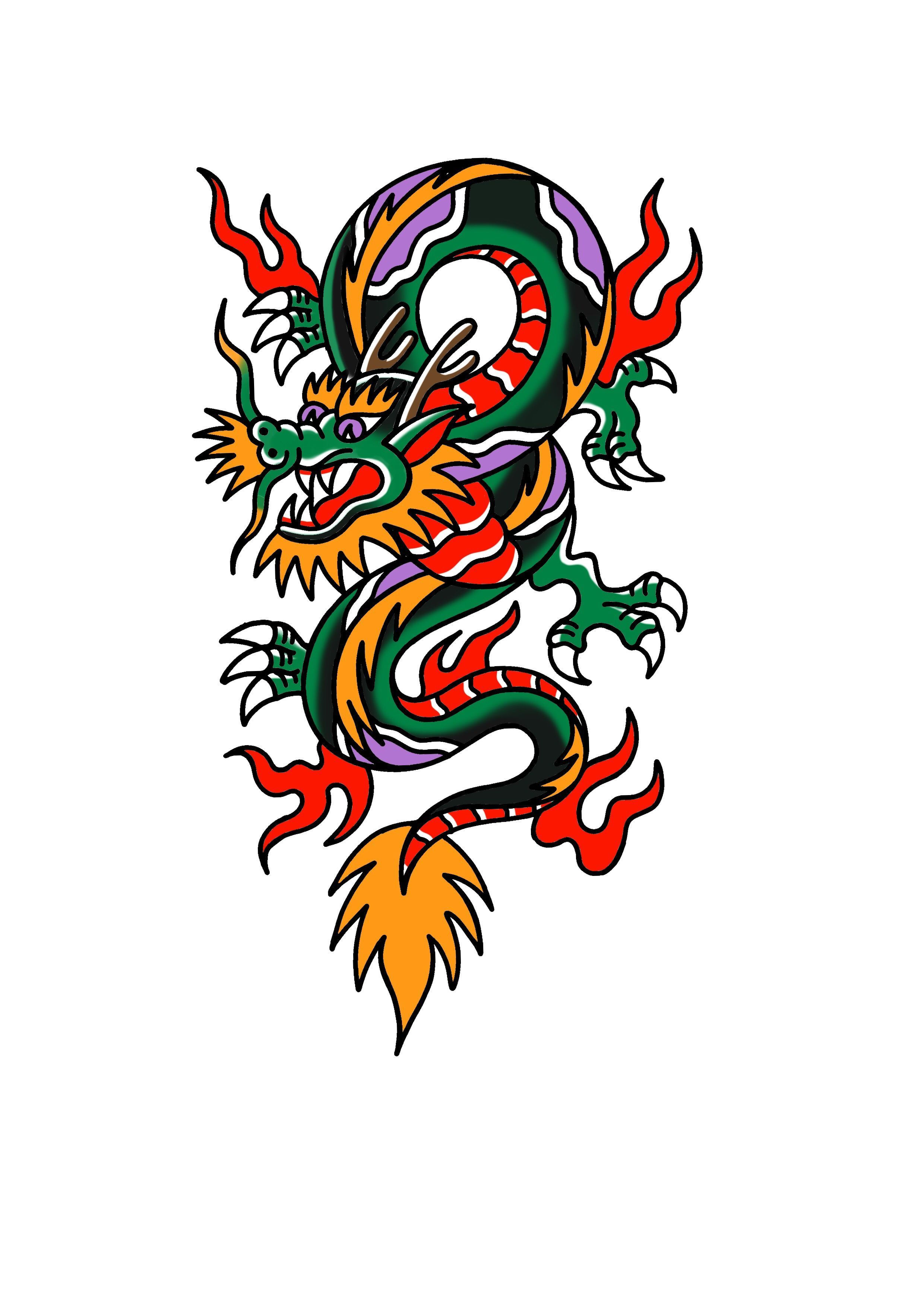 Wallpaper #dGfrEZMBSpphPi3-k_mu282 Tripdibujos Traditional Tattoo Dragon Dragon Tattoo Dragon Tattoo