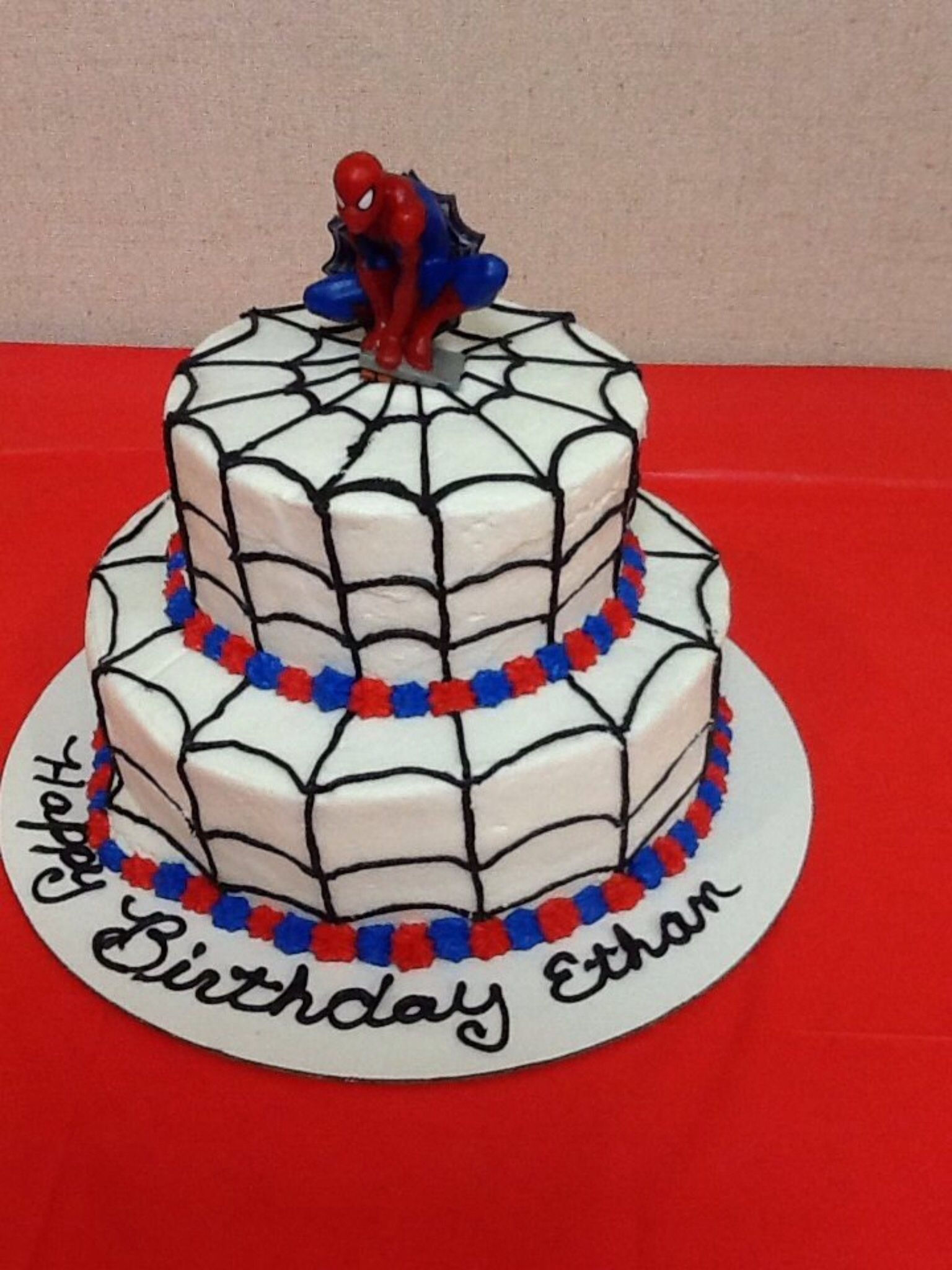 Wallpaper #Oxk-Oo8BtGB6xQ78BKws55 Spider Man Cake White Icing Mas Spiderman Birthday Cake Spiderman