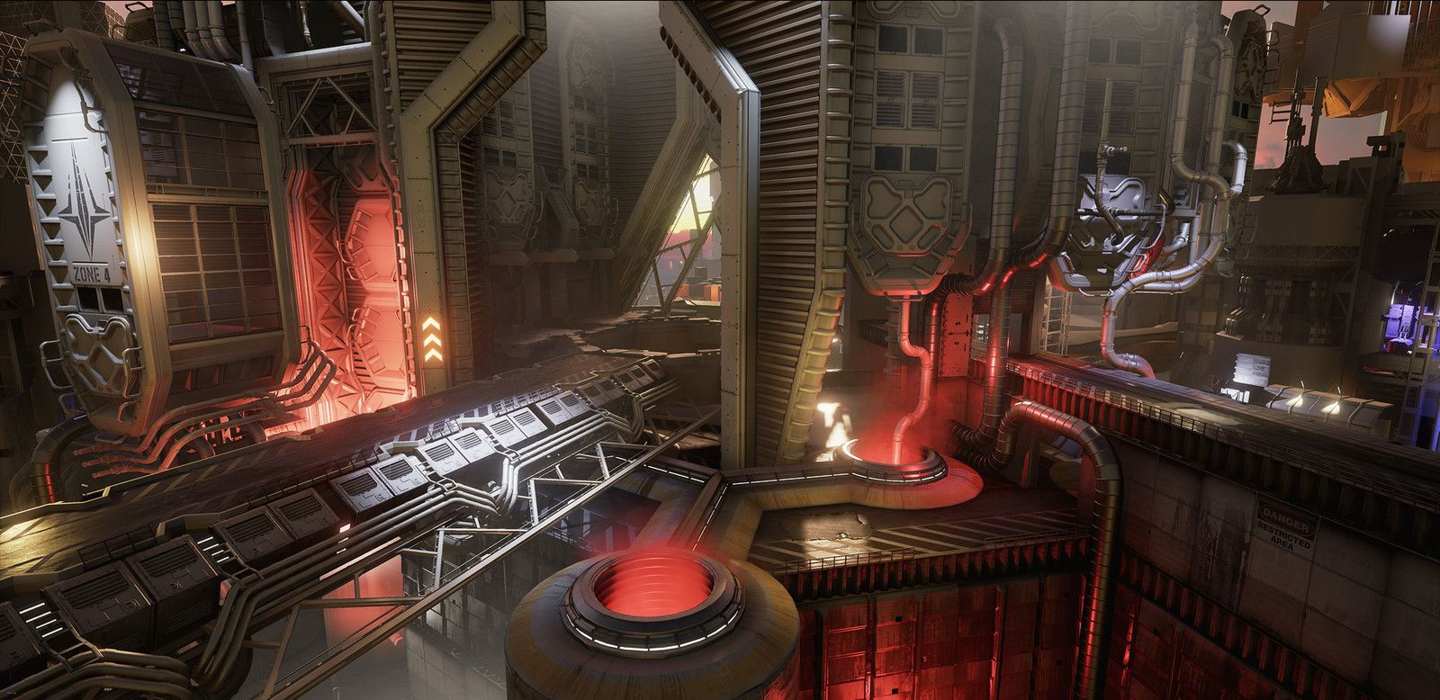 Wallpaper #ARk0Ao8BtGB6xQ78oEoU49 Ue4 Necrowarp Arcade Shooter Wip Cyberpunk City Environment Finn