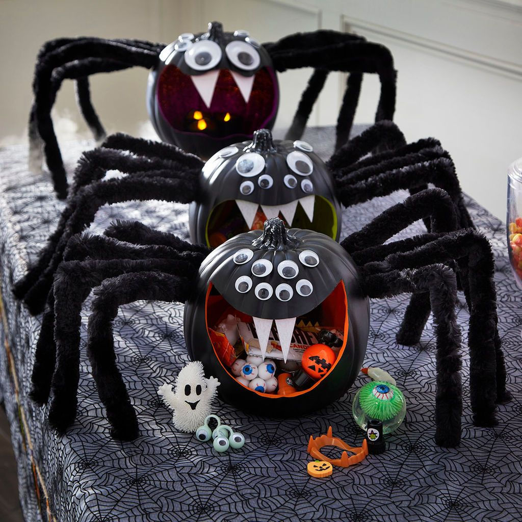 Wallpaper #XRnNEo8BtGB6xQ78cGRn58 These Easy Diy Pumpkin Spiders Serve Up Treats for Halloween Halloween