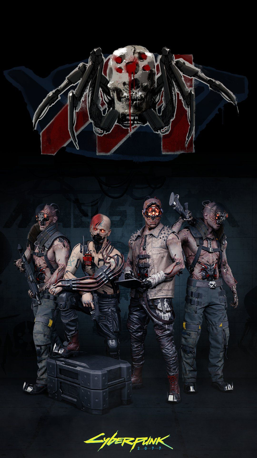 Wallpaper #GRlDBI8BtGB6xQ78Q04r25 Cyberpunk 2077 on Twitter the Mox Voodoo Boys and Maelstrom in