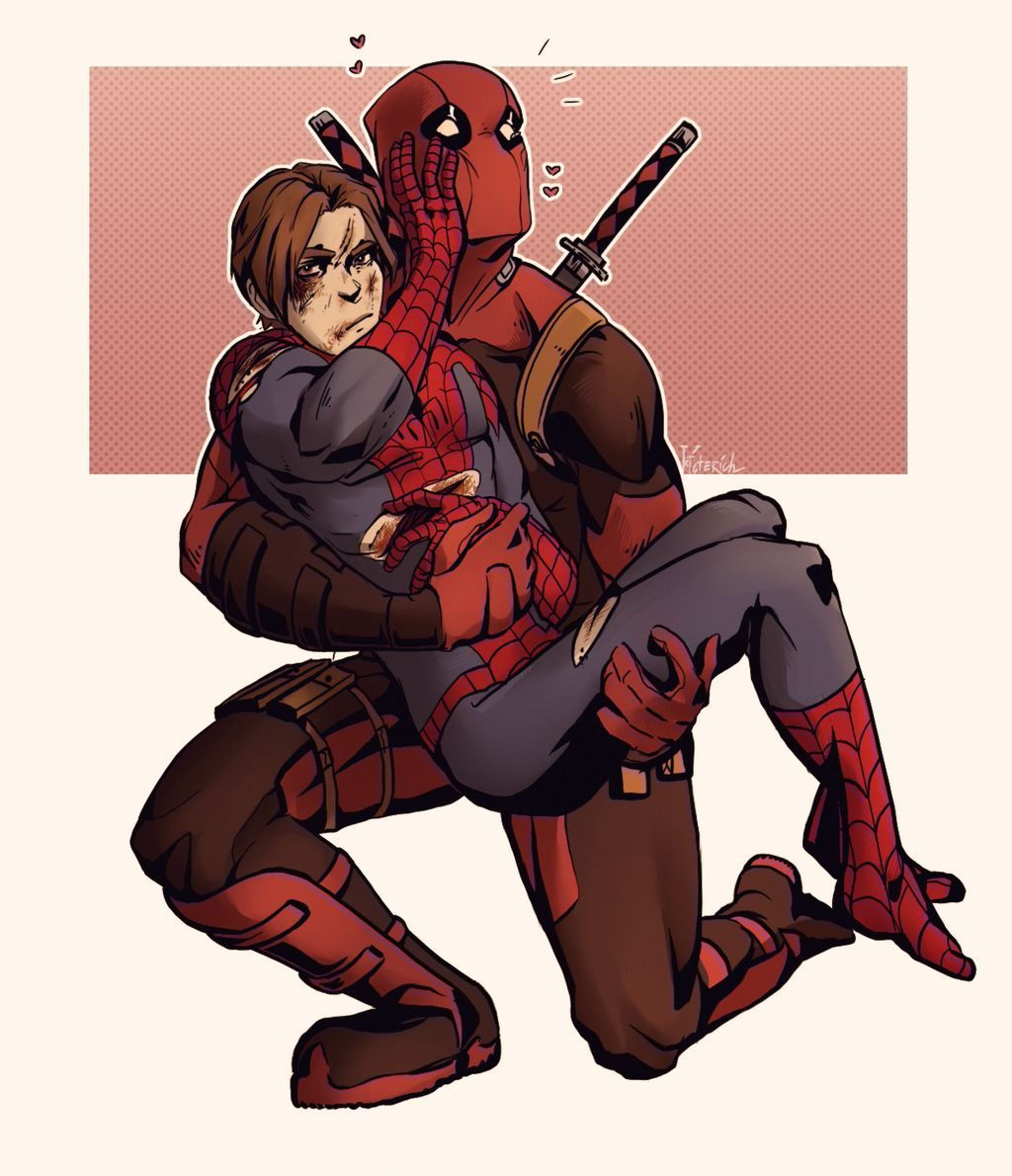 Wallpaper #pmjDFpMBSpphPi3-rQx9310 Spiderman X Deadpool by Kuzmich Isterich on Deviantart Deadpool and