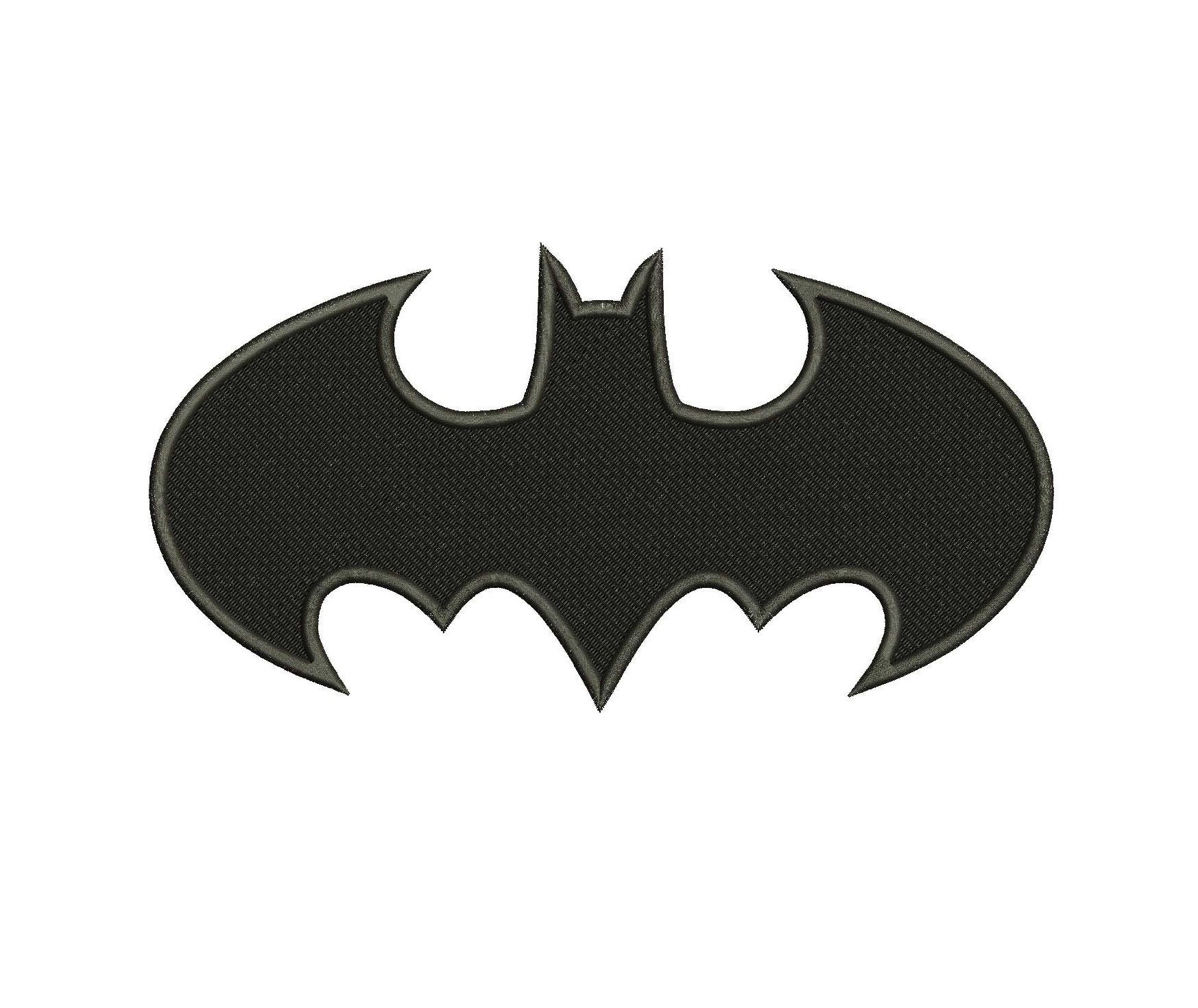 Wallpaper #z2iuJJMBSpphPi3-ijlY30 Batman Logo Embroidery Batman Embroidery Design Batman Embroidery