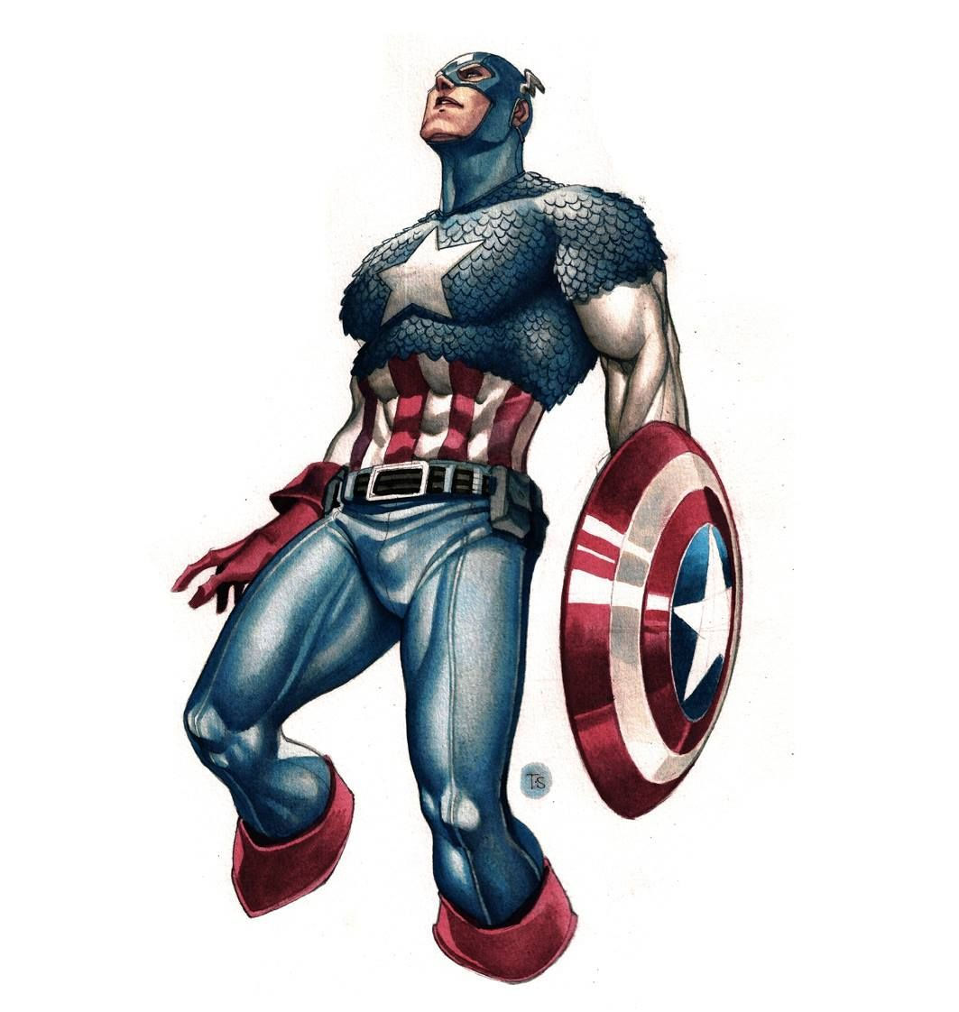 Wallpaper #YzGbNZMB5zzyi_yY51do36 Captain America by Thony Silas Captain America Captain America