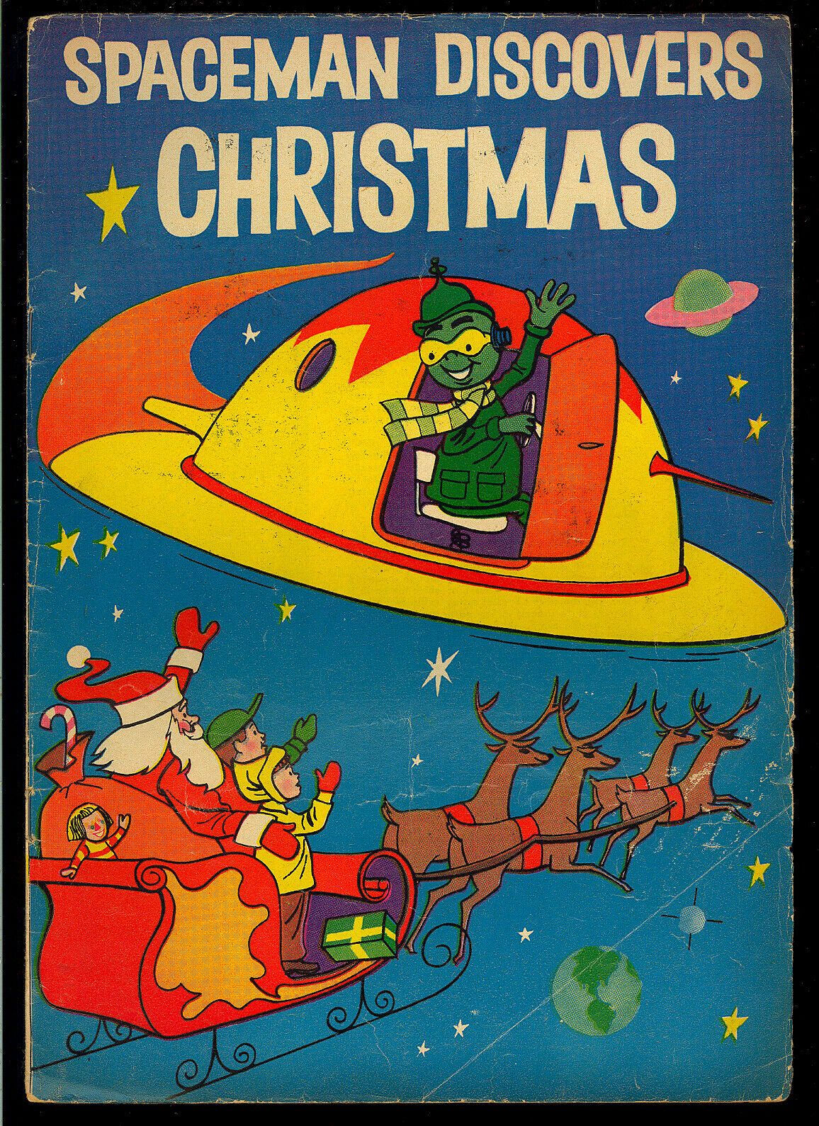 Wallpaper #zTG2NZMB5zzyi_yYsFdD51 Spaceman Discovers Christmas Comic 1958 Not Listed in Overstreet