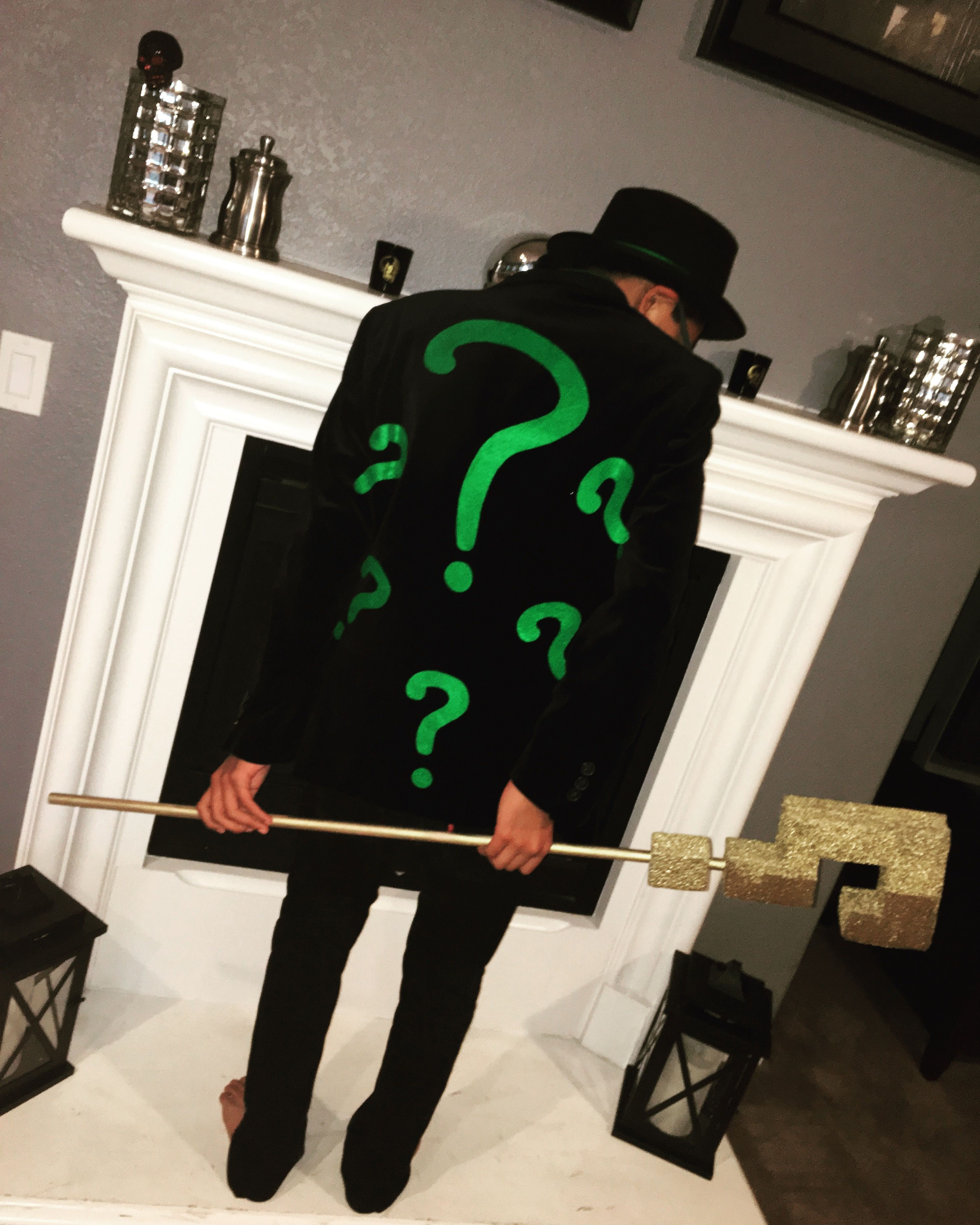 Wallpaper #tPu2hJcBx-Hc5Y20nq-141 Diy Riddler Blazer Hat Cane Cosplay by Fashion Mari Diy Party