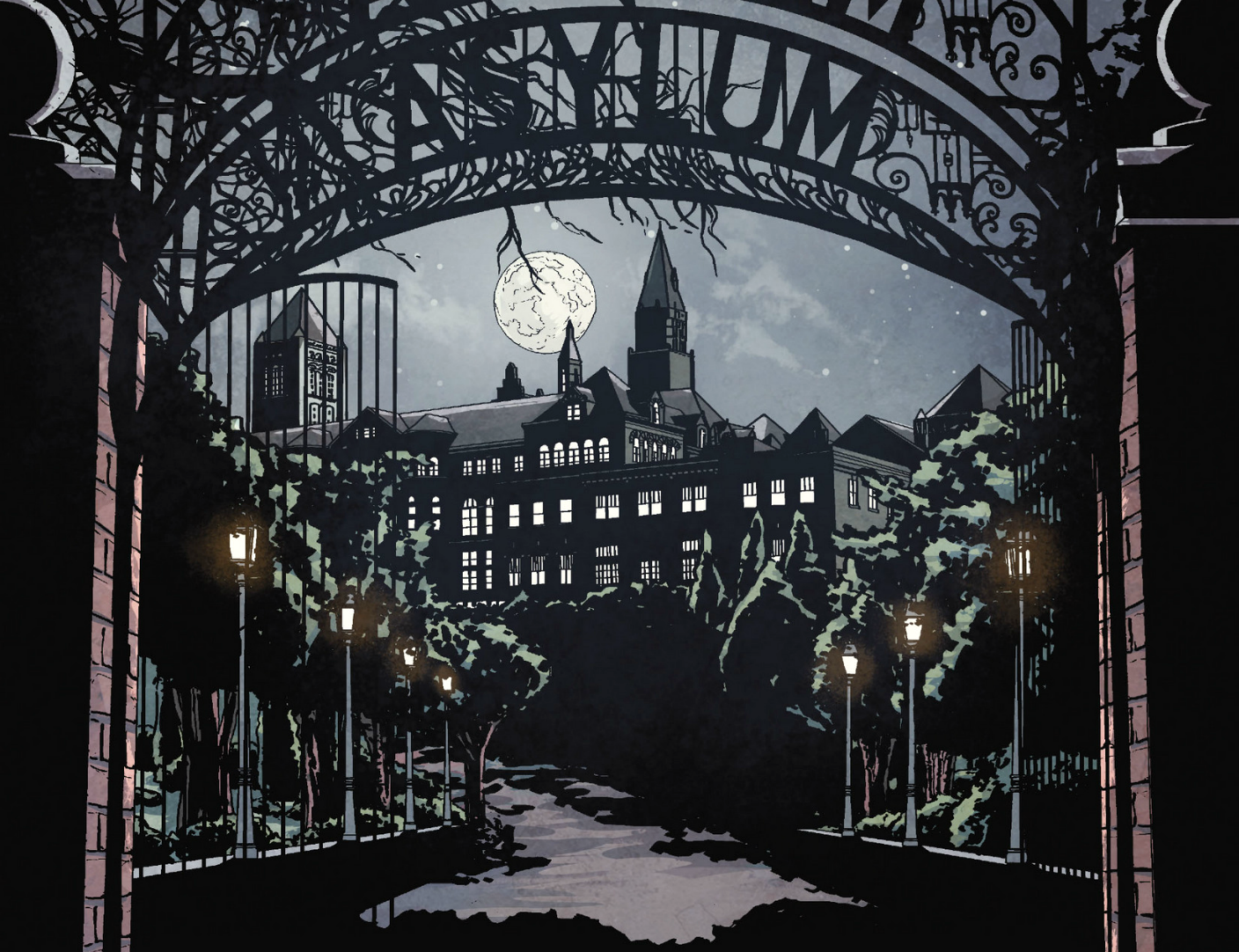 Wallpaper #_u94TJMBMN-XEVvV3j2j210 Arkham Asylum El Lugar En Gotham Donde Encierran a Los Villanos