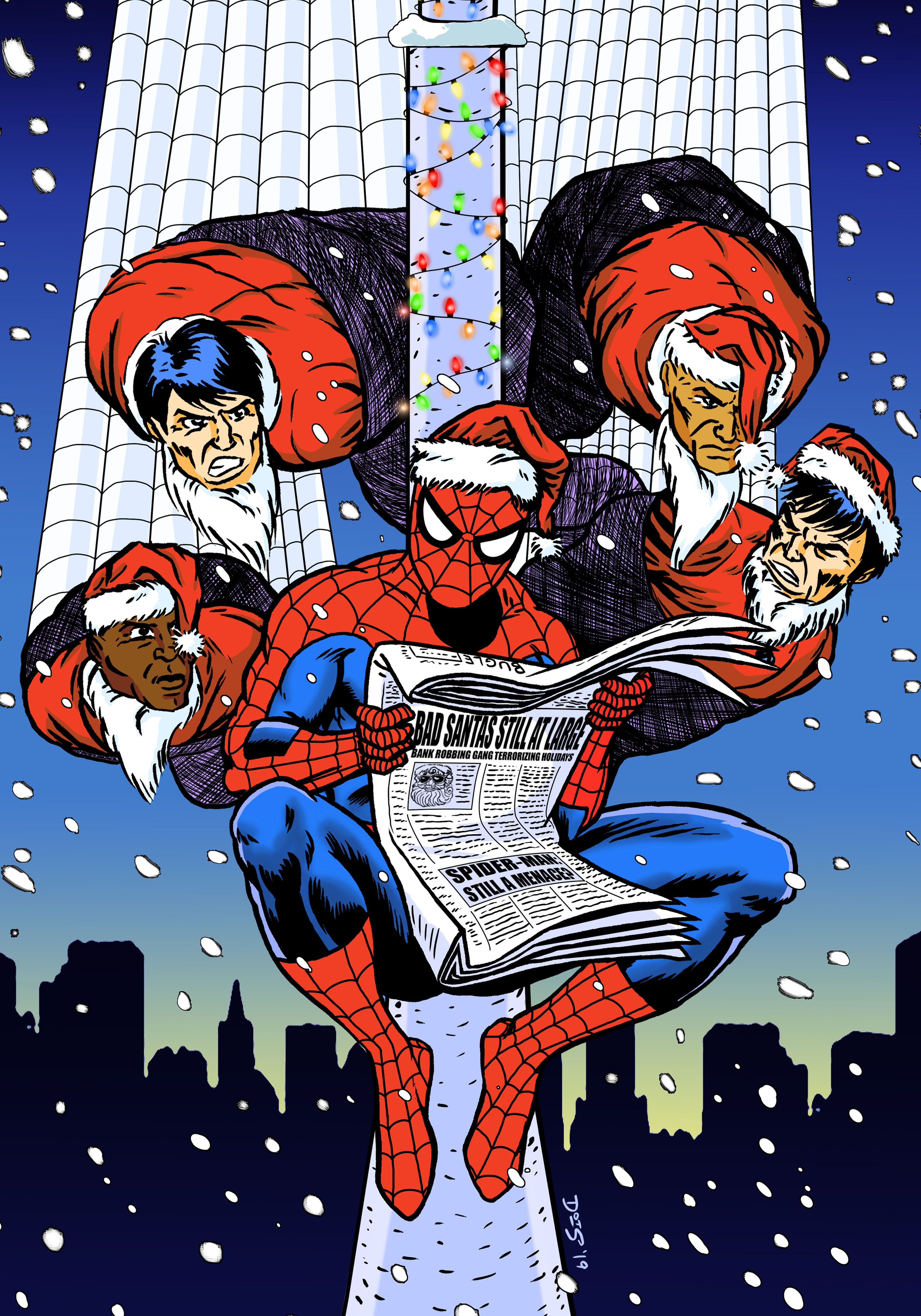 Wallpaper #vDGxNZMB5zzyi_yYmFdh104 Merry Christmas from Your Friendly Neighborhood Spider Man Christmas