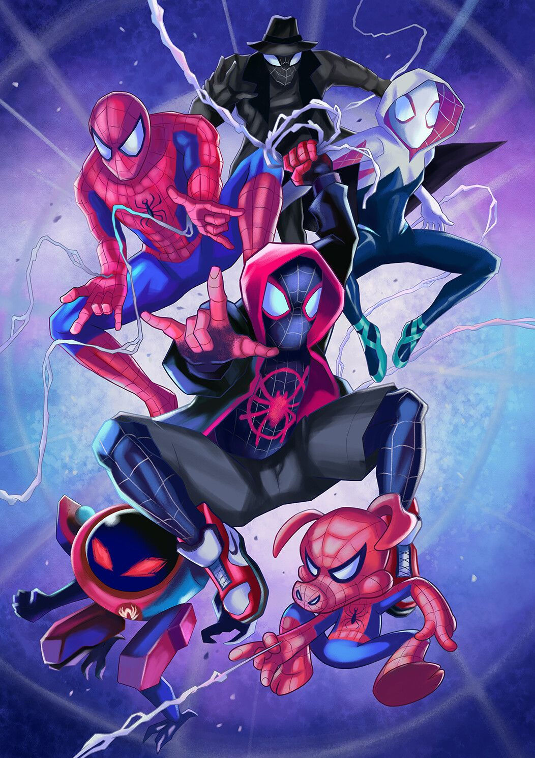 Wallpaper #_EIRPZMBOBpx0NhmtsKI280 Into the Spider Verse Jennifer Teh Marvel Comics Wallpaper Amazing