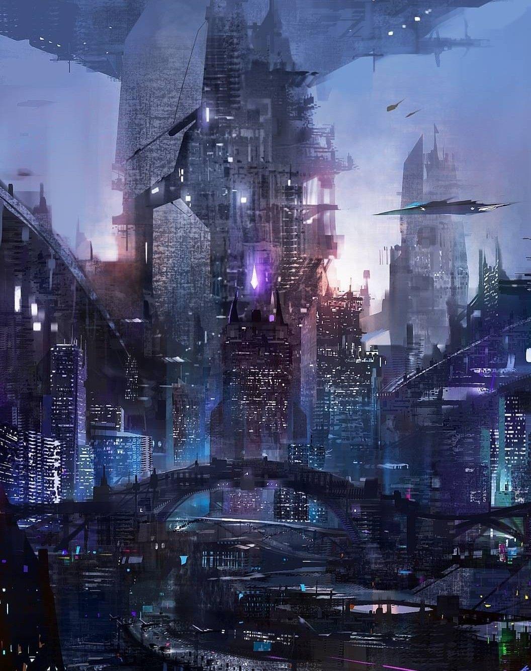 Wallpaper #AXMOgo4BFI5NbQksOhlH40 Pin by Eva Louve on Future Noir Futuristic City Futuristic