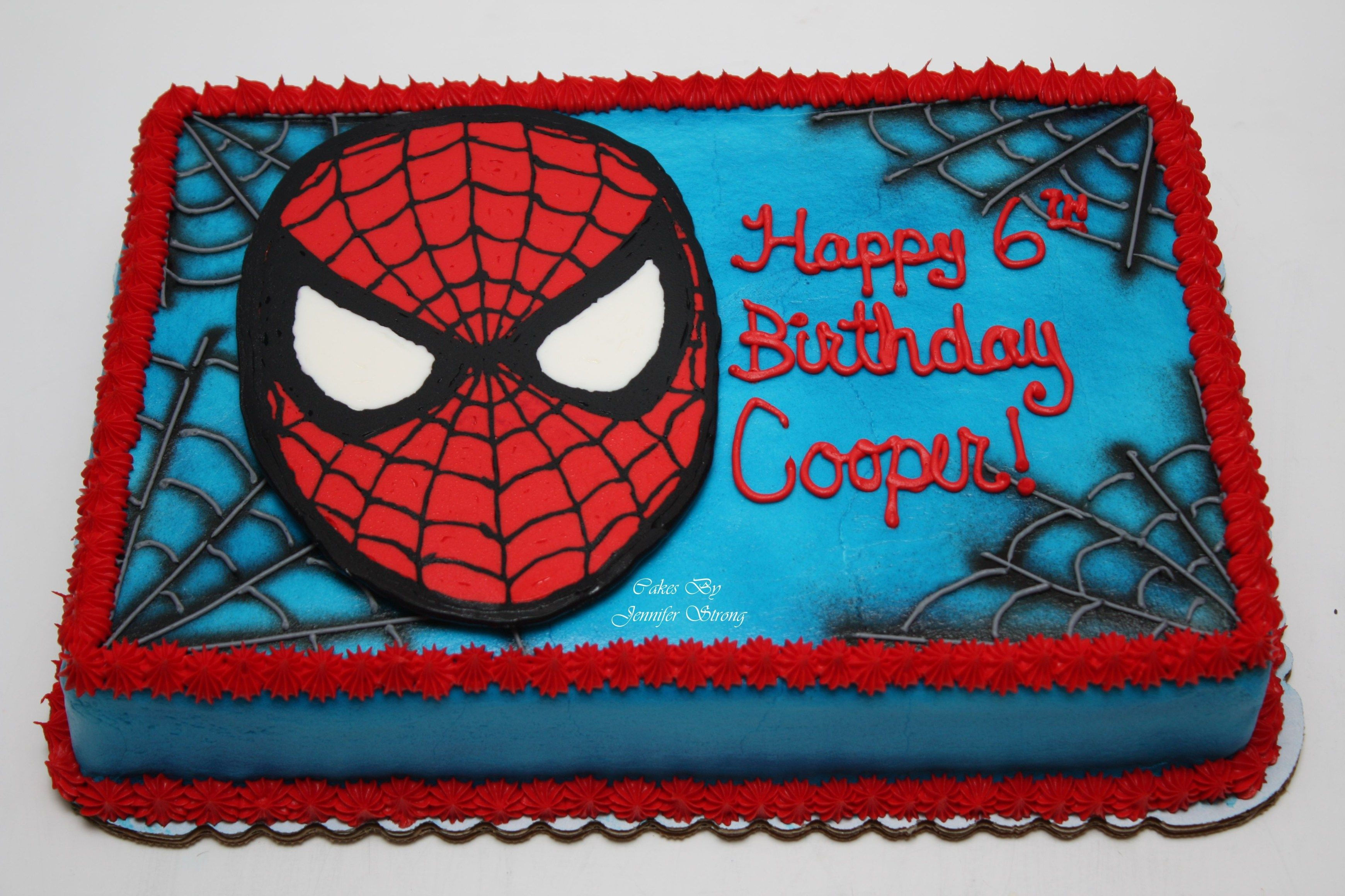 Wallpaper #IRlwOo8BtGB6xQ78k62948 27 Marvelous Image of Spiderman Birthday Cakes Birijuscom