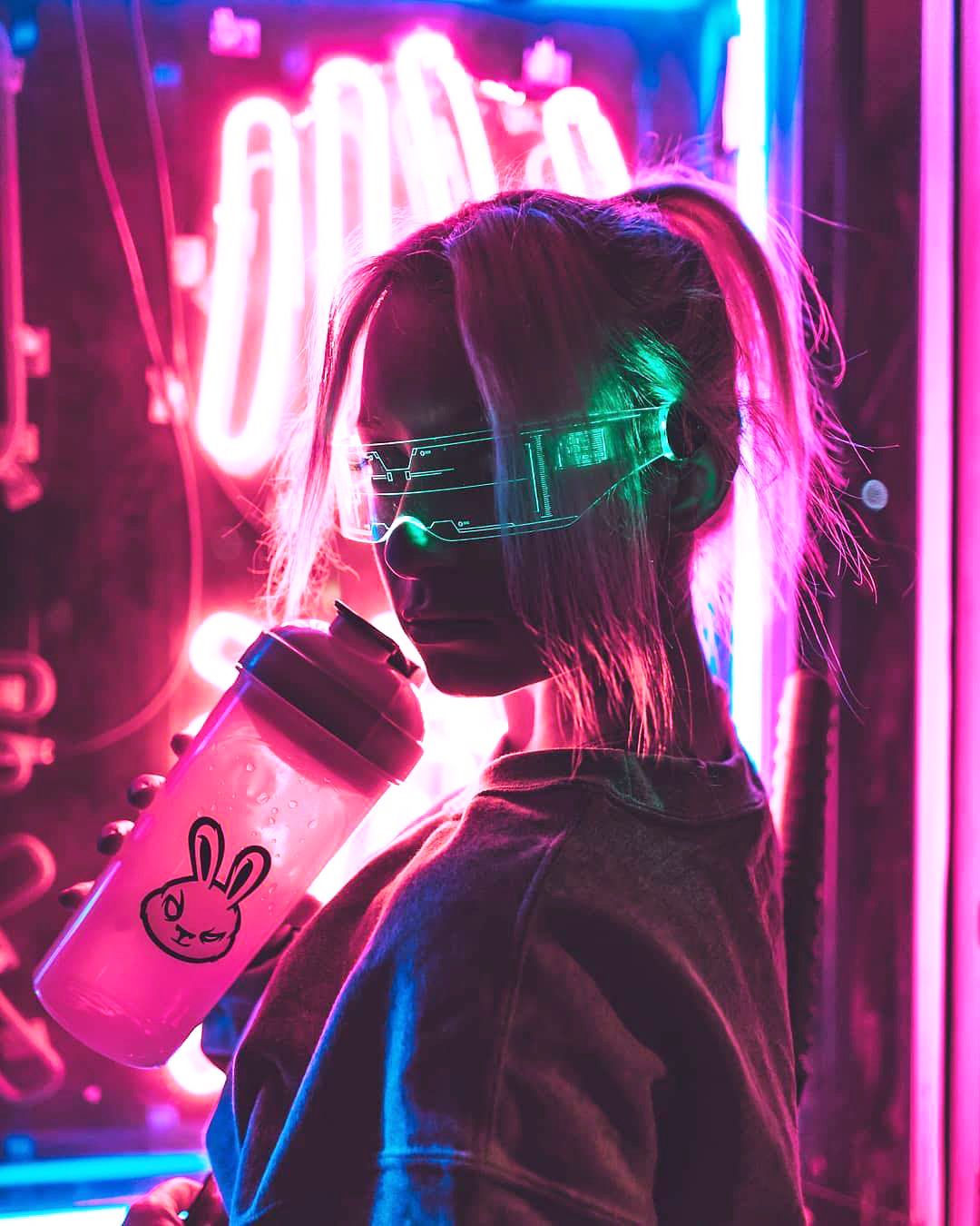Wallpaper #fmeh-pIBSpphPi3-95Fq319 Pin by Frenchy on Newretronet Cyberpunk Girl Neon Photography