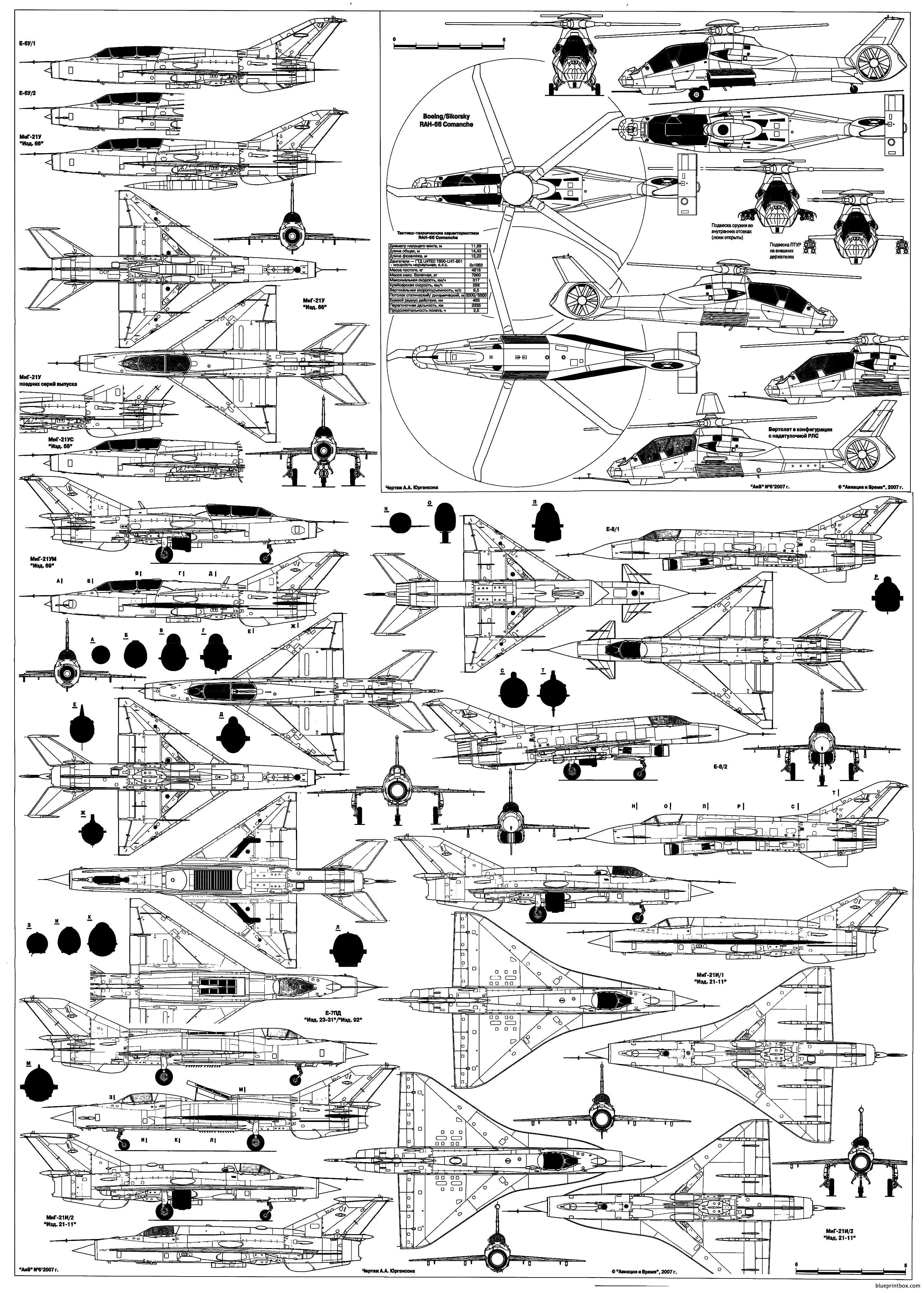 Wallpaper #H2huGZMBSpphPi3-FBdI132 Mikoyan Gurevich Mig 21 Vairations Blueprintboxcom Free Plans and