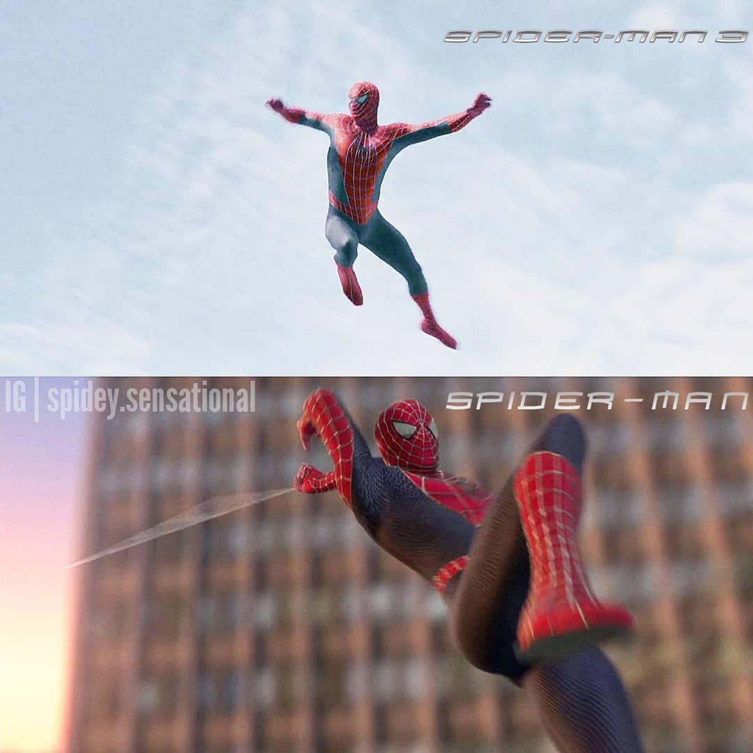 Wallpaper #bttkMpMB3oUMxGFS_z35282 I Noticed Some Similarities Between the Final Swing in Spider Man 2002