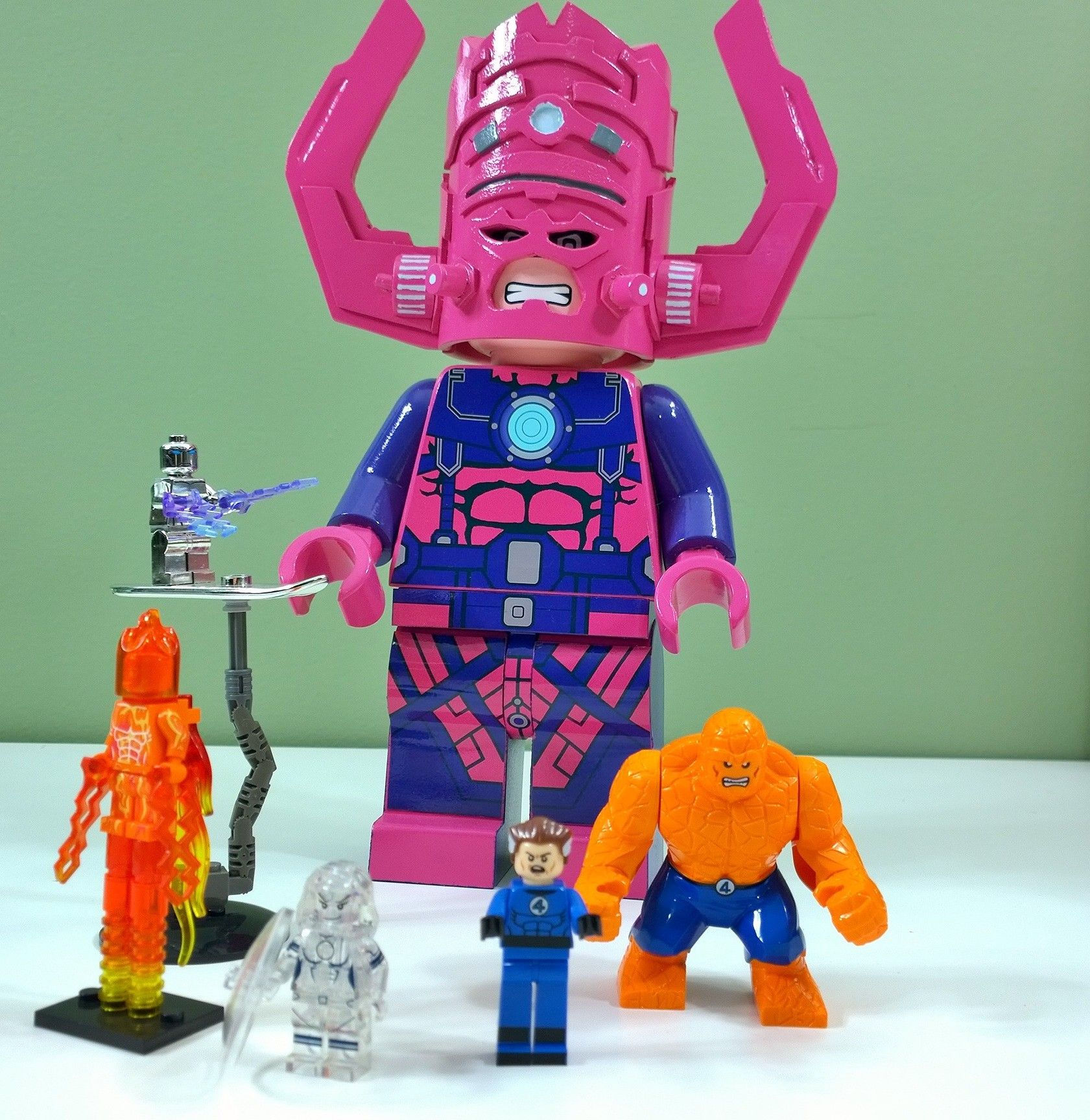 Wallpaper #db2aa Custom Lego Marvel Super Heroes Galactus Minifigure