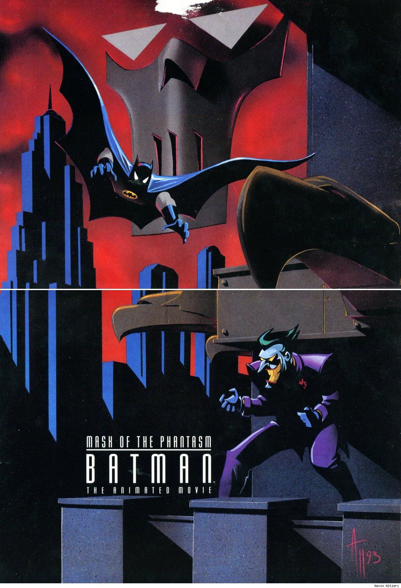 Wallpaper #cQBS644BSdW8dNoutxH157 Batman Mask of the Phantasm by Kevin Altieri DC Comics Artwork Batman