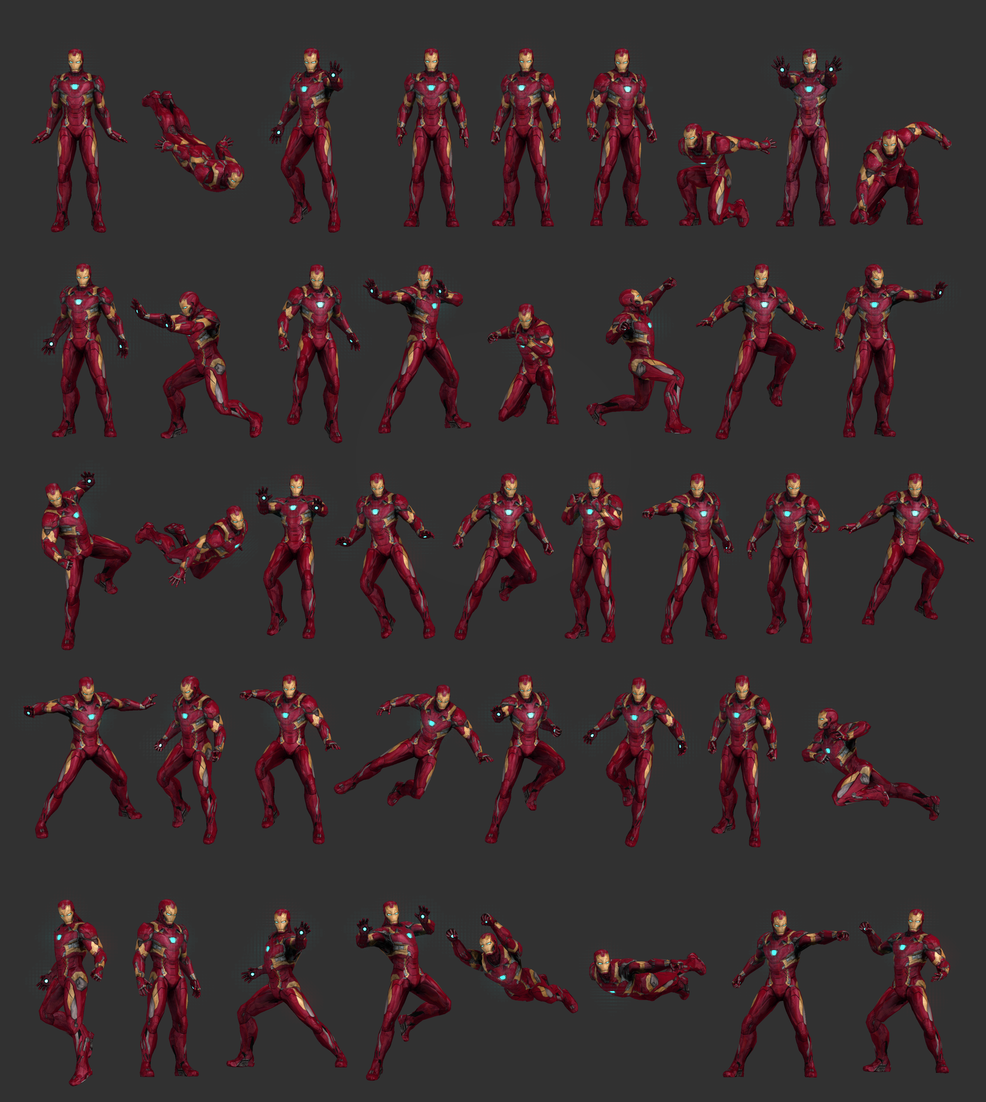 Wallpaper #-bkg3pIBJvJKYCmEzgMB13 Iron Man M46 Pose Reference by Ishikahiruma Iron Man Poses
